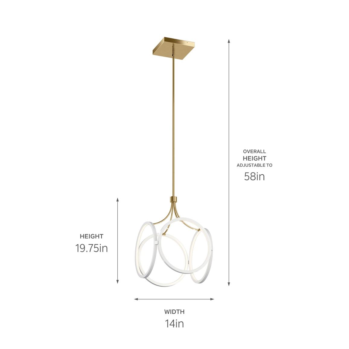 Nikiki 1 - Light LED Unique/Statement Pendant