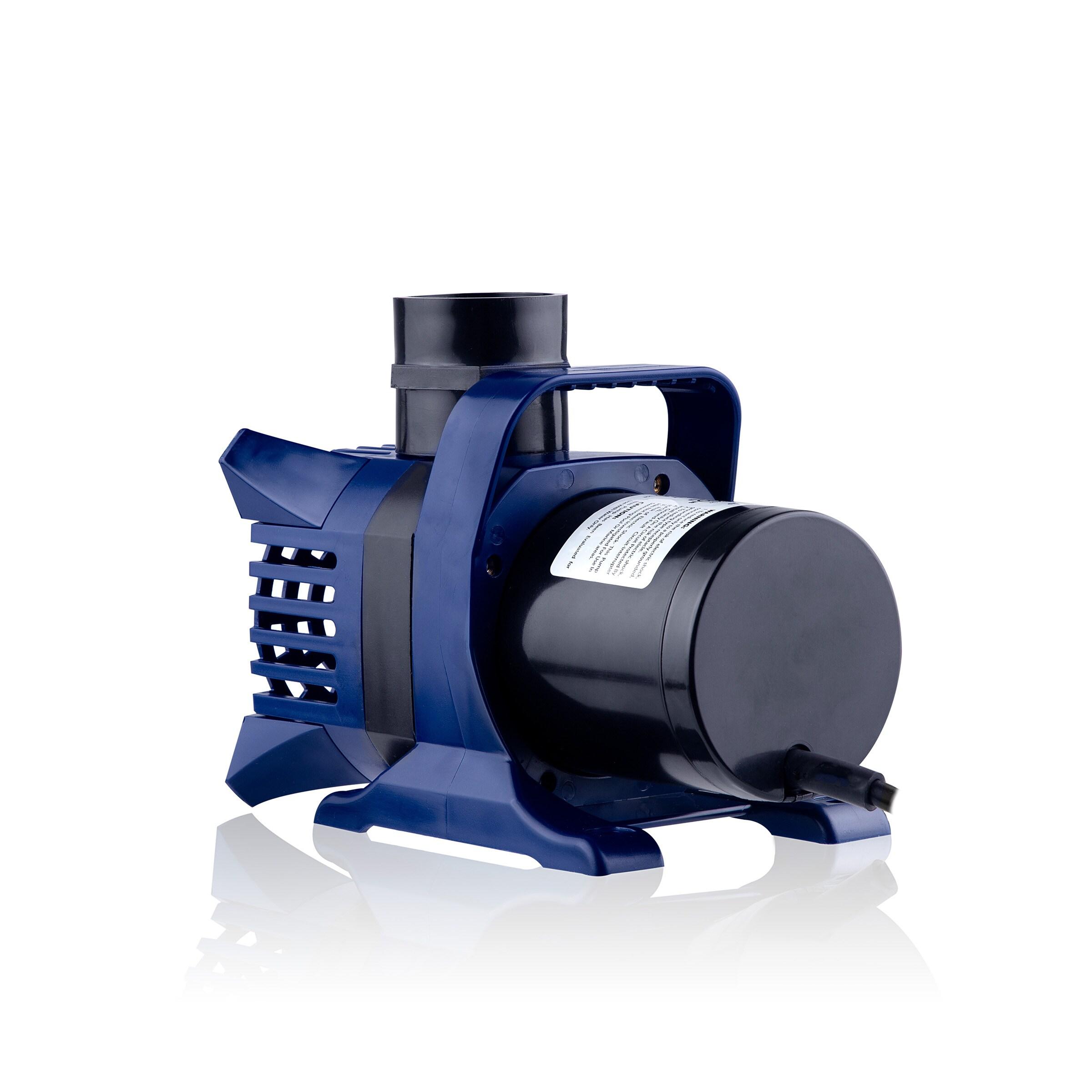 3100GPH Cyclone Pump with 33' Cord - Blue - Alpine Corporation: Submersible, Ceramic Shaft, Vortex Impeller
