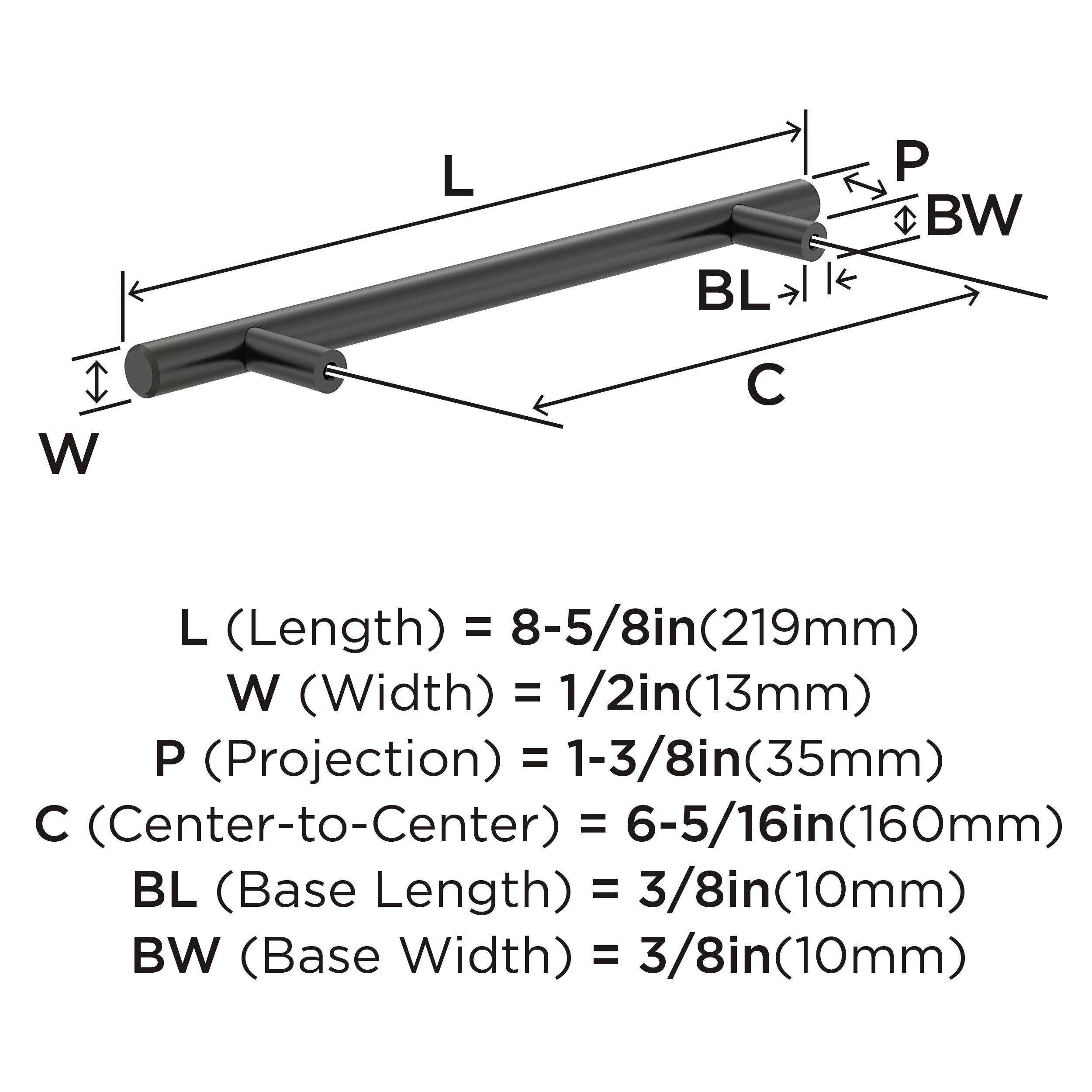 Bar Pulls Center to Center Bar Pull