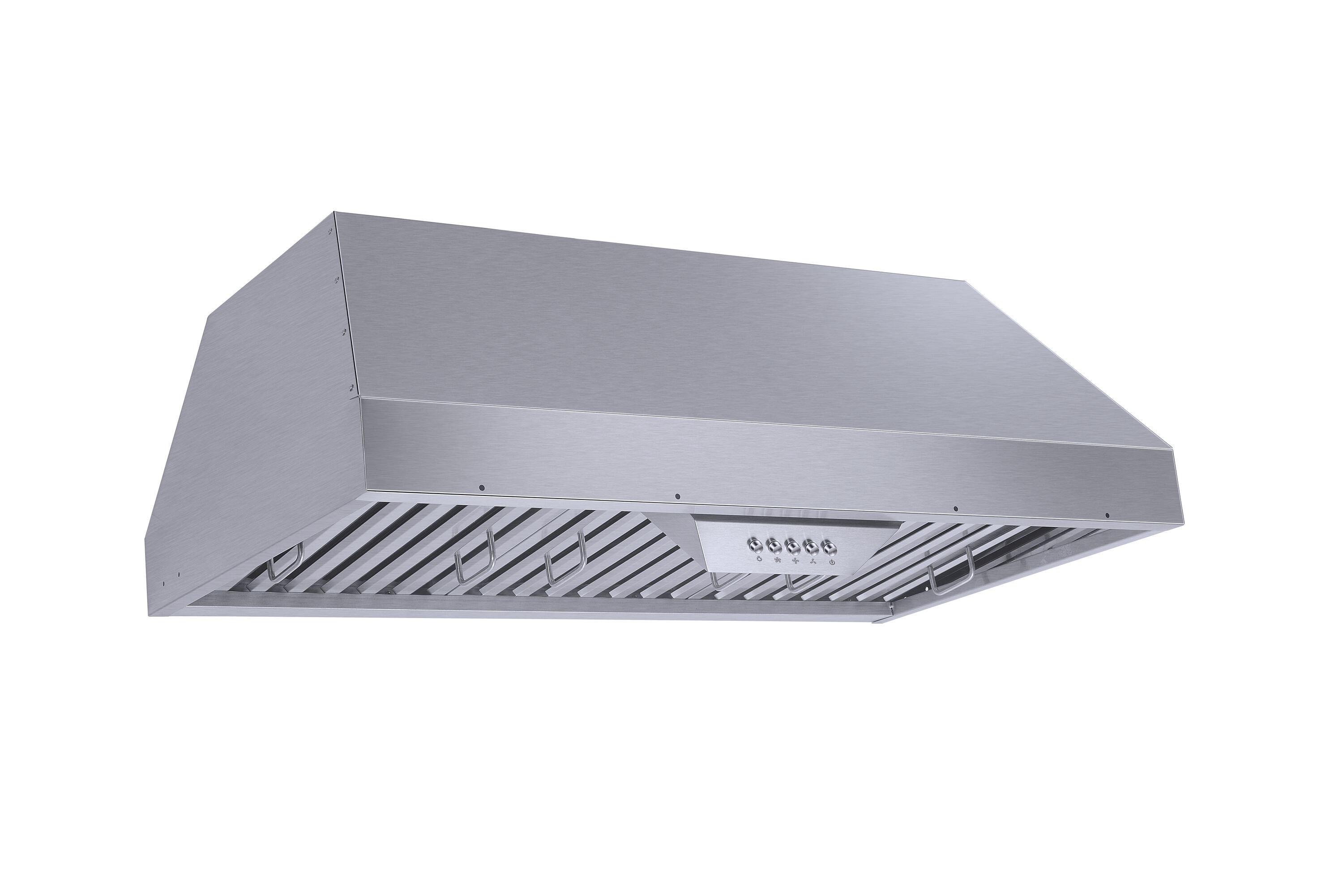 36" 500 CFM Insert Range Hood in Stainless Steel