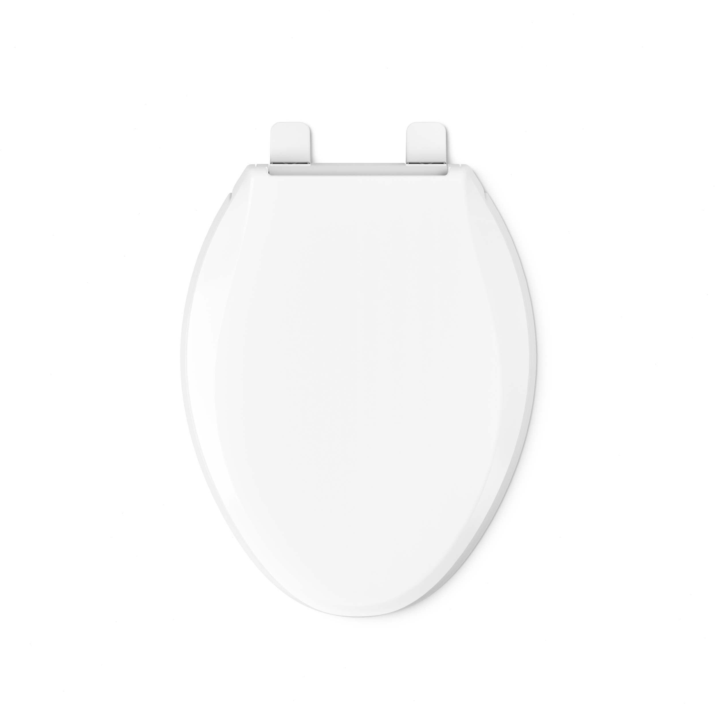 KOHLER 4636-RL-0 Cachet ReadyLatch Elongated Toilet Seat, Quiet-Close Lid and Seat, Countoured Seat, Grip-Tight Bumpers and Installation Hardware, White