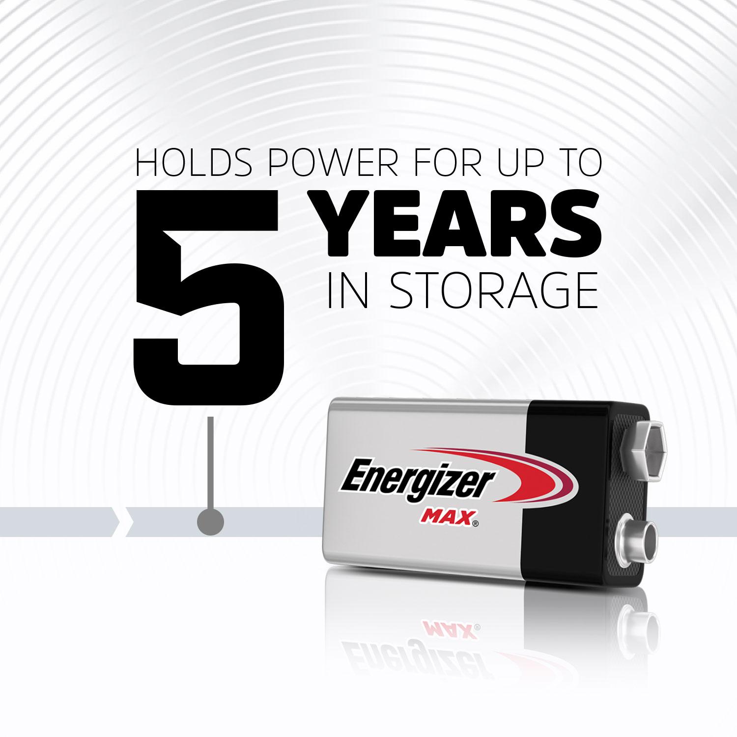 Energizer Max 9V Batteries - 2pk Alkaline Battery