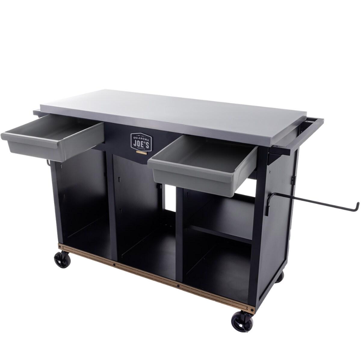 Oklahoma Joe's Prep/Storage Cart Steel 36 in. H X 45 in. W X 20 in. L