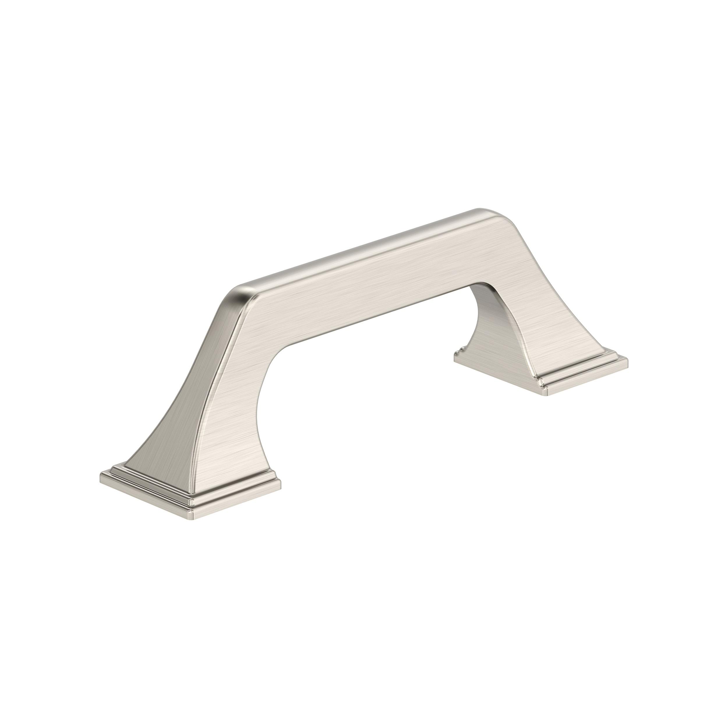 Amerock Exceed 3 inch (76mm) Center-to-Center Satin Nickel Cabinet Pull