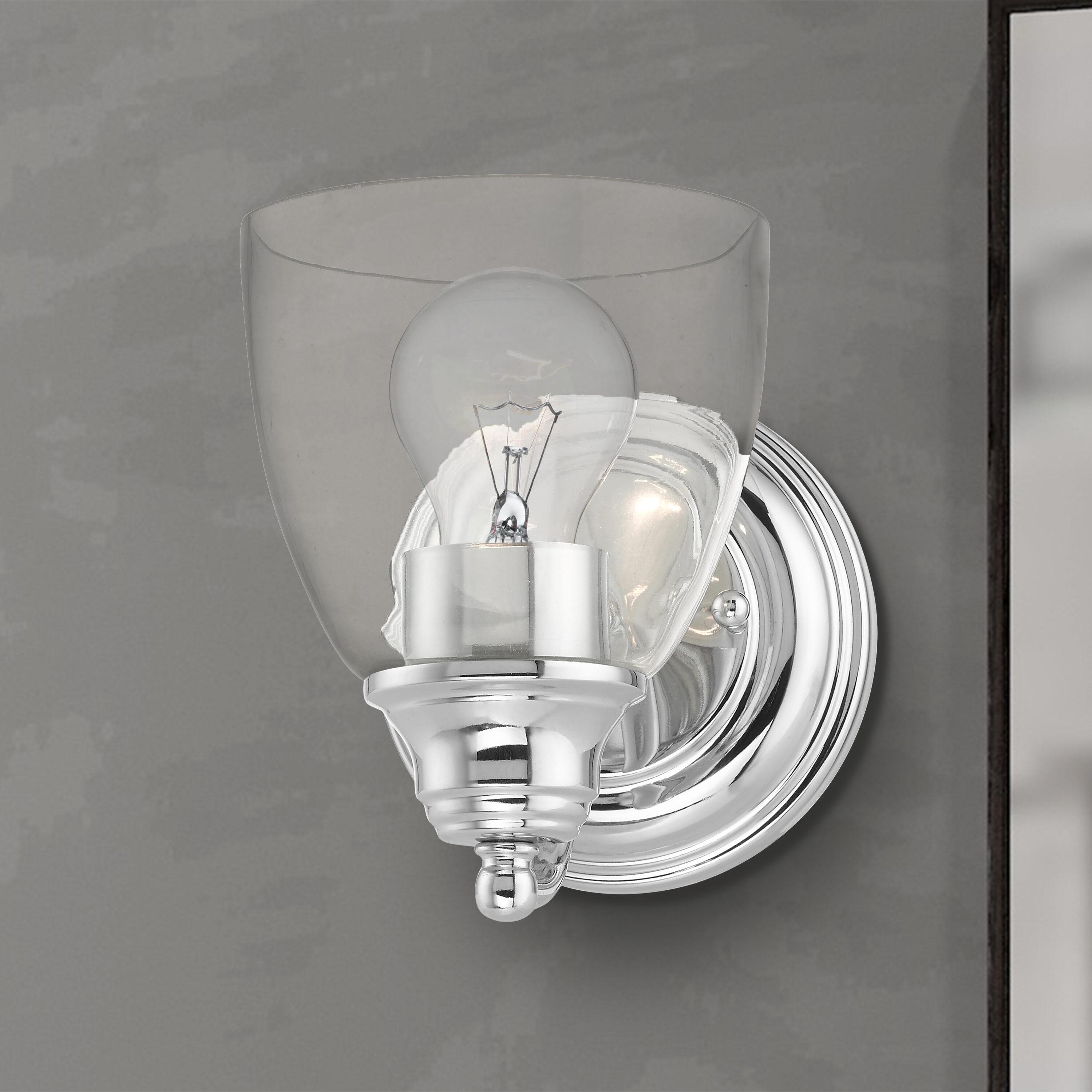 Livex Lighting Montgomery 1 - Light Vanity in  Polished Chrome