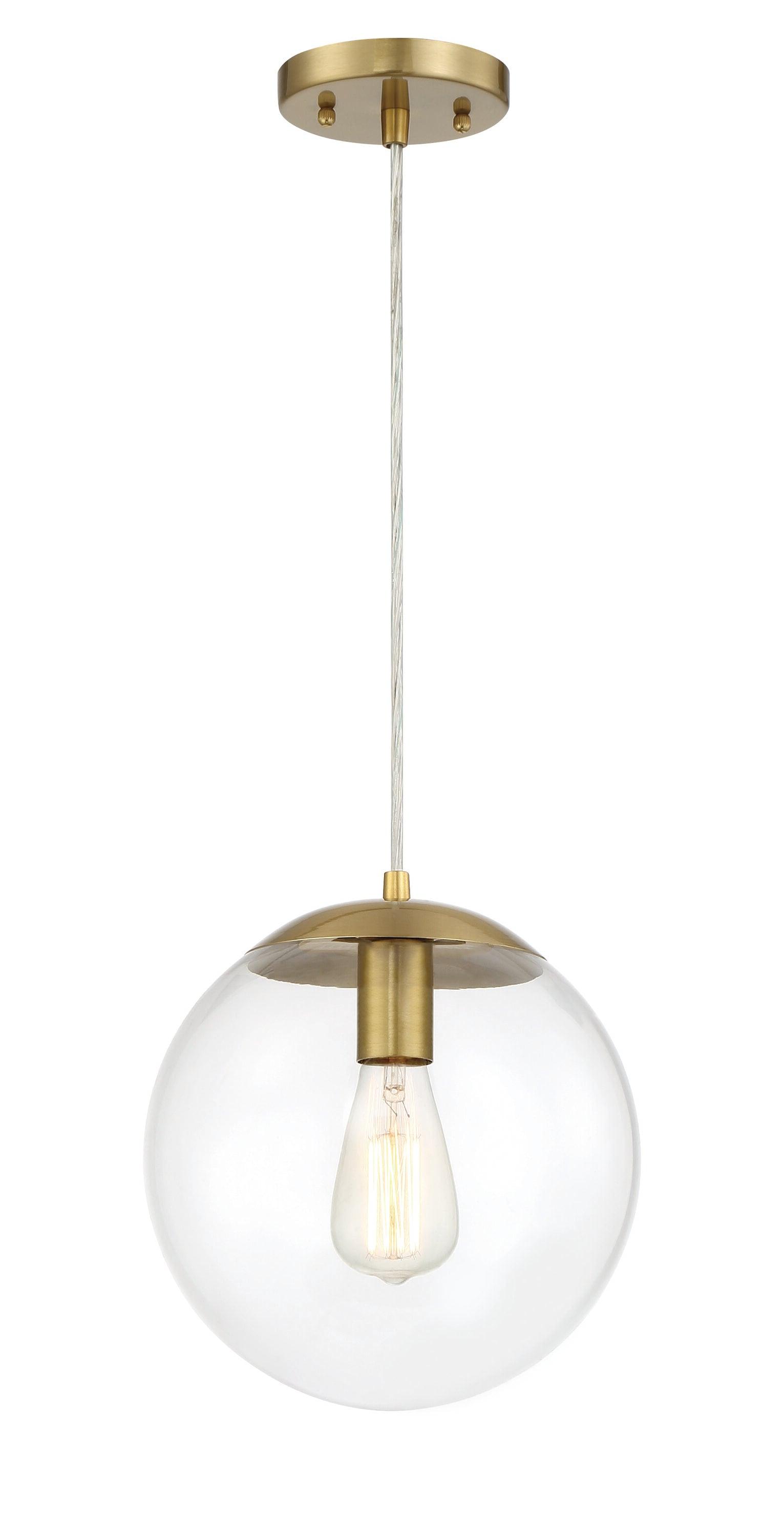 Craftmade Lighting Gaze 1 - Light Pendant in  Satin Brass