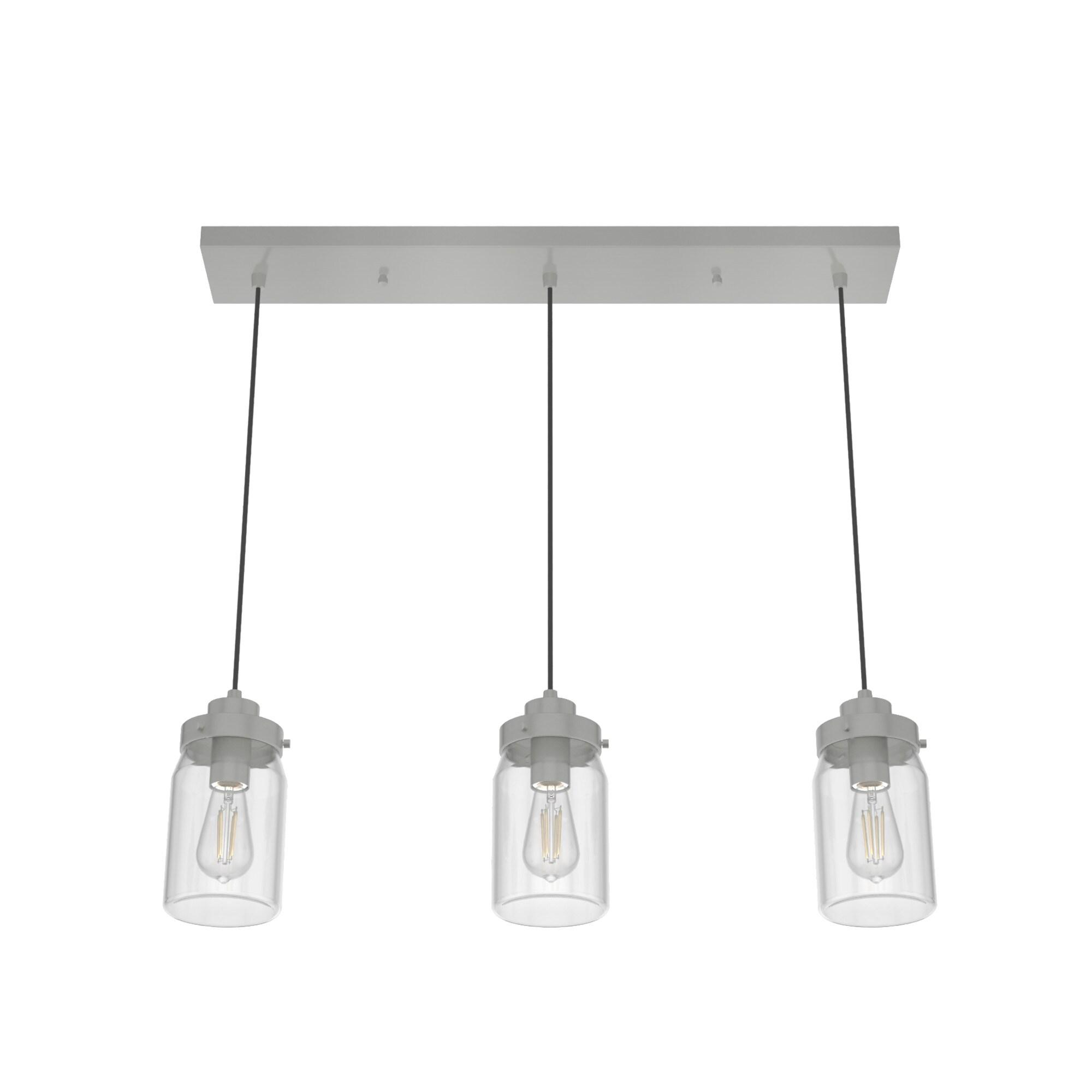 Devon Park 3 - Light Kitchen Island Linear Pendant