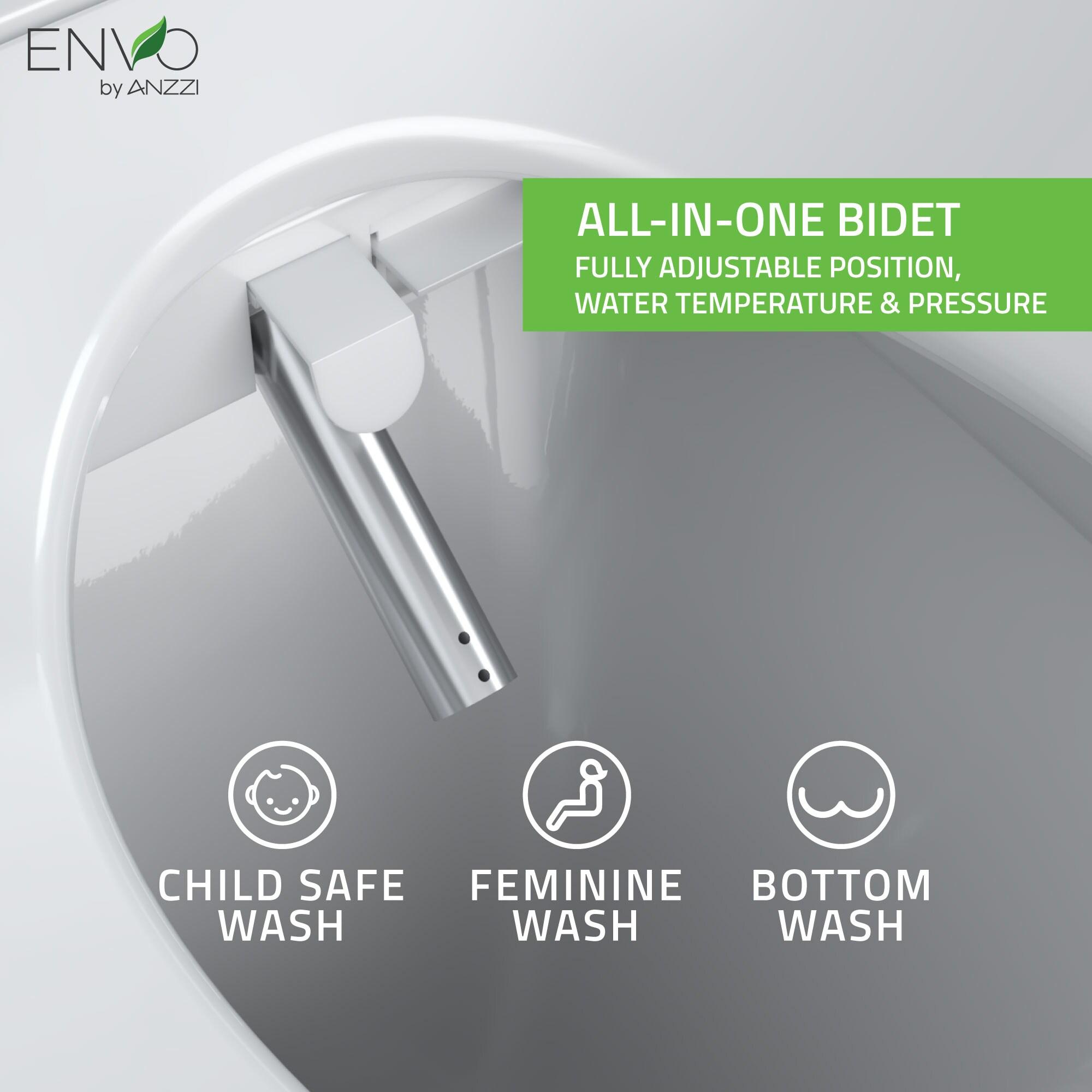 Dive Smart Elongated Toilet Seat Bidet