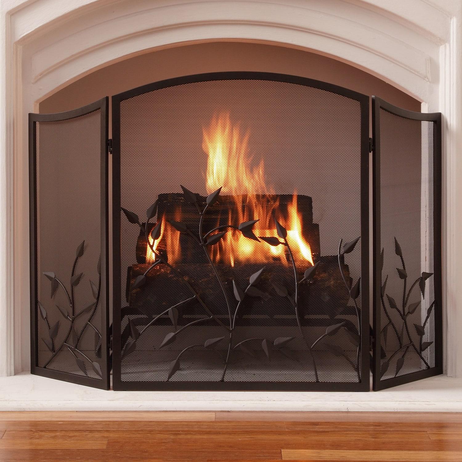 Pleasant Hearth FA092SA Waverly Steel Fireplace Screen