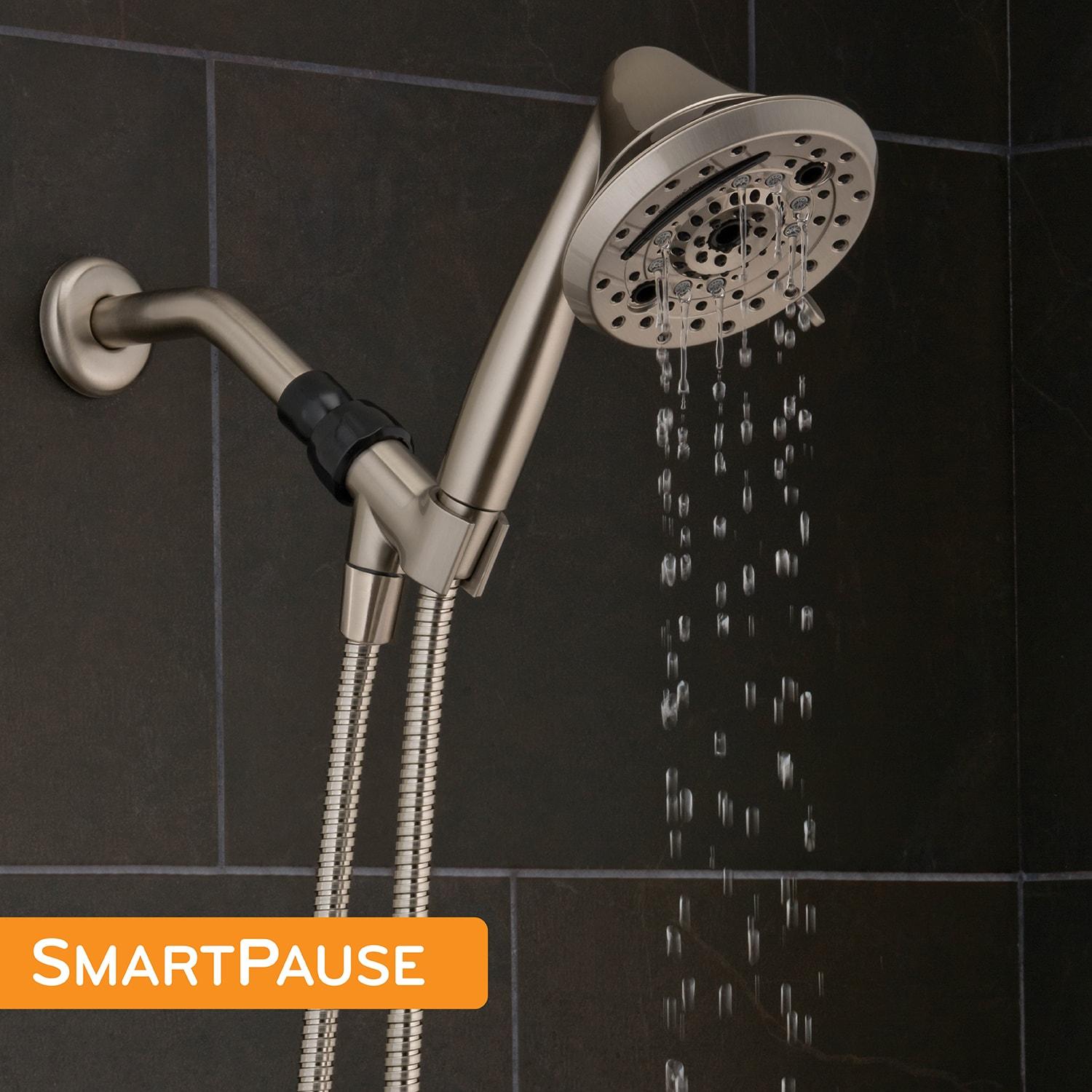 Oxygenics 114187 5 in. 1.8GPM Amp Brushed Nickel Shower Head