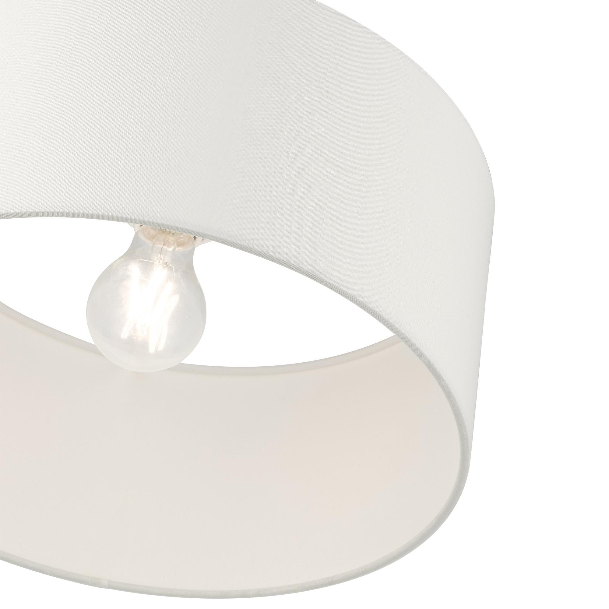 Livex Lighting Meridian 1 - Light Semi-Flush Mount in  Black