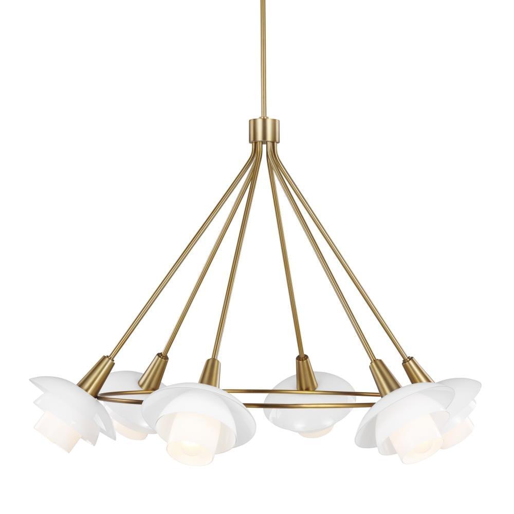 Rossie 6 - Light Dimmable Sputnik Sphere Chandelier