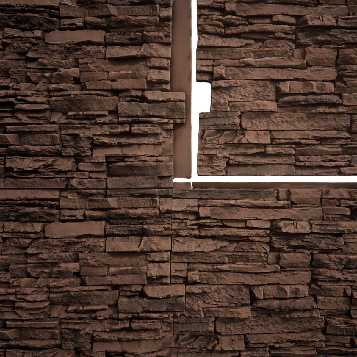 Save 39% • EverStone Canyon Ridge Faux Stone Panel, image size:1200x1200