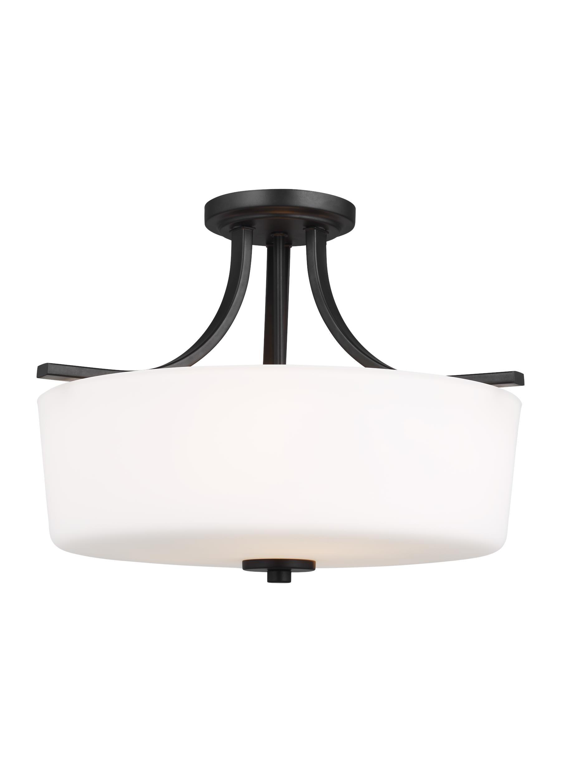 Generation Lighting 7728803-112 Three Light Semi-Flush Mount