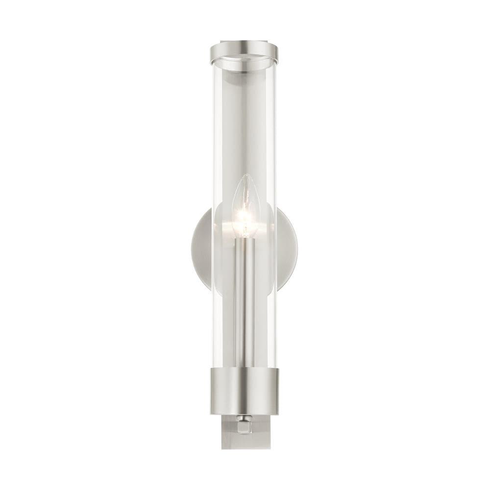 Livex Lighting Castleton 1 - Light Sconce in  Brushed Nickel