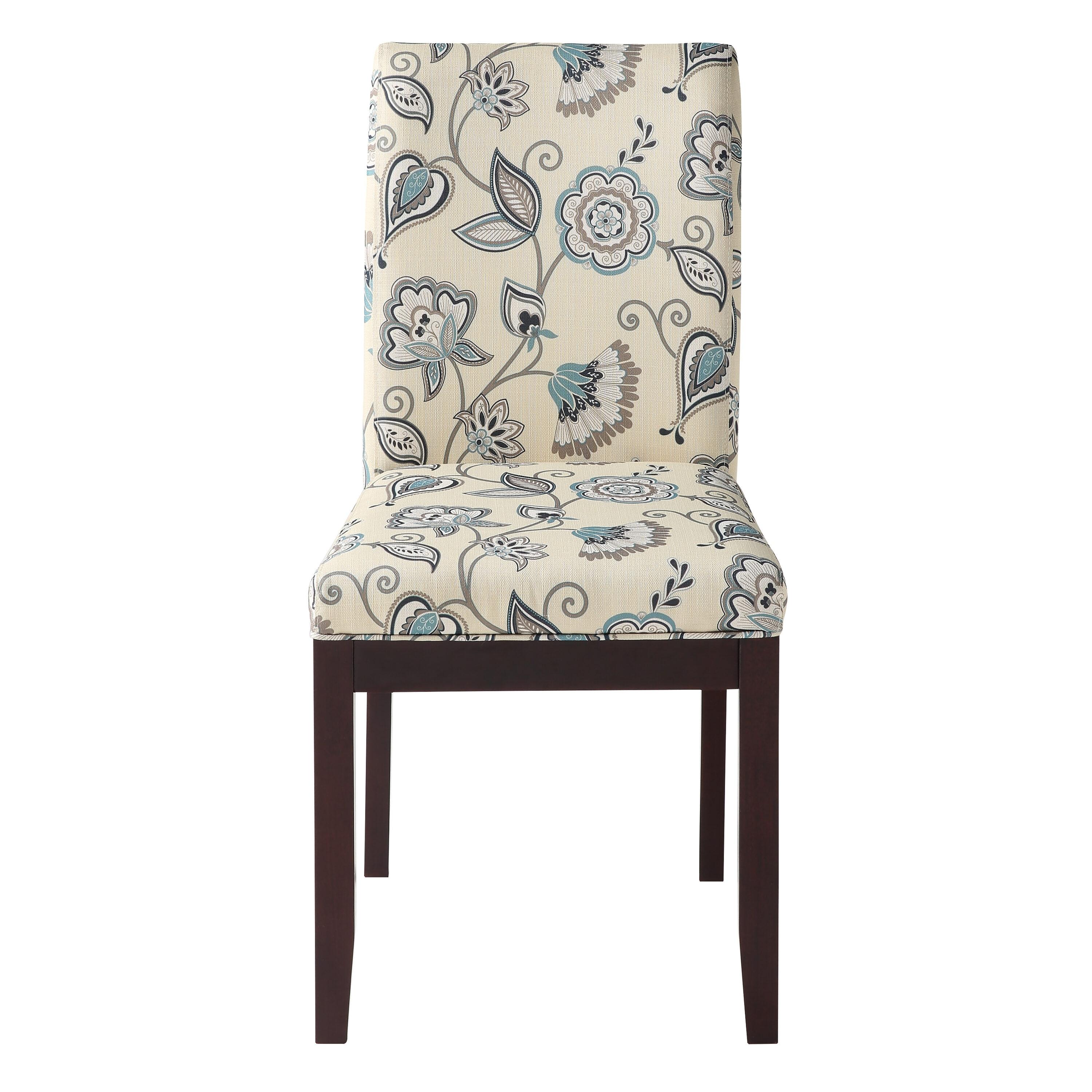 OSP Home Furnishings Dakota Parsons Chair in Avignon Sky Fabric