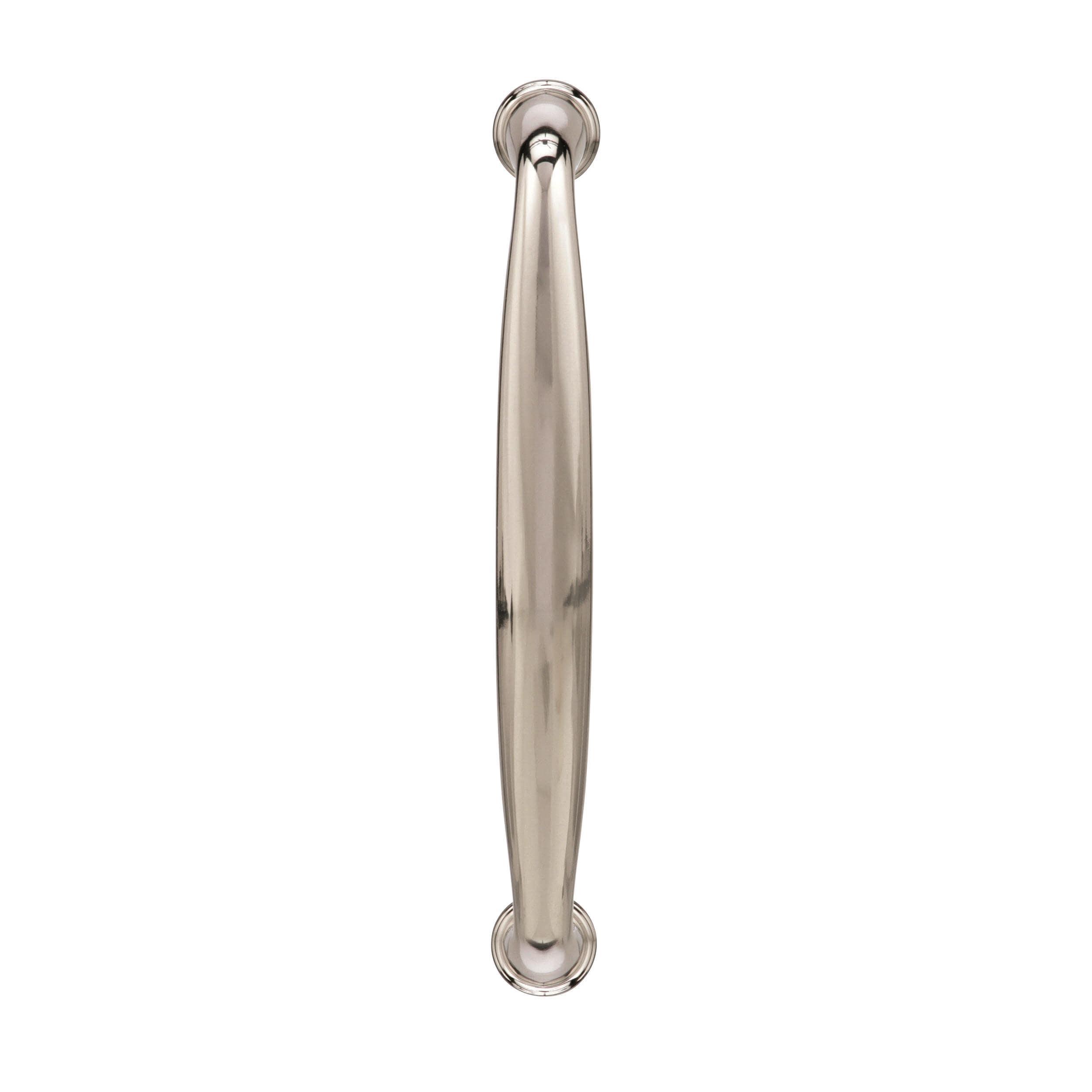 Amerock Kane 5-1/16 inch (128mm) Center-to-Center Polished Nickel Cabinet Pull