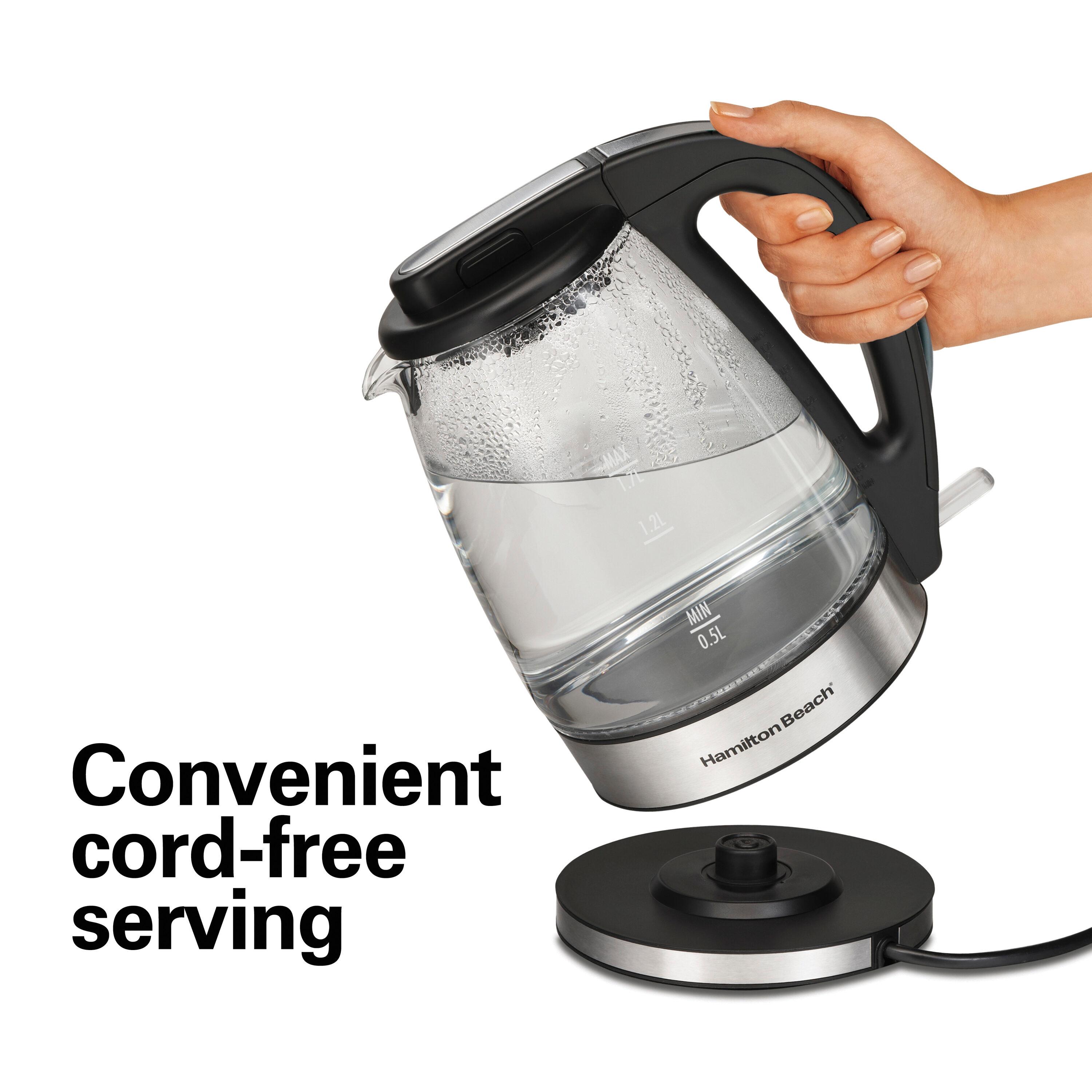 Hamilton Beach Hamilton Beach® Glass Kettle 1.7 Liter Capacity