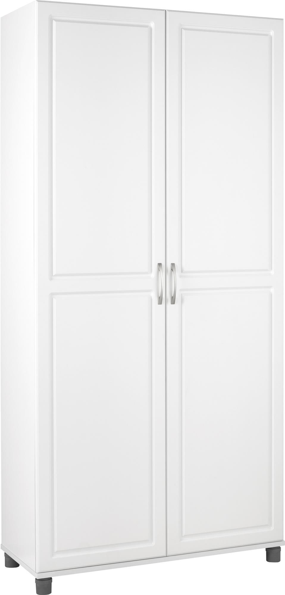 Systembuild Kendall 36" Utility Storage Cabinet, White