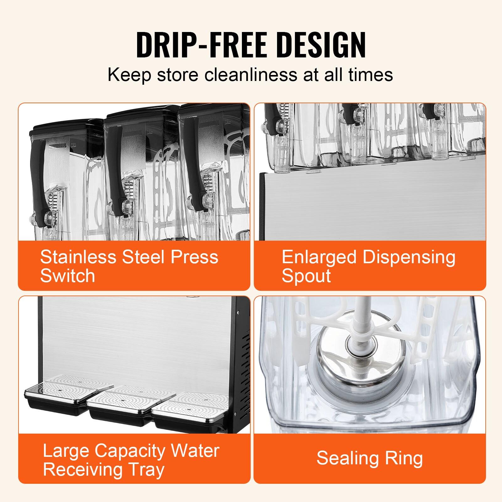 VEVOR VEVOR 29'' W Countertop 1.28 Cubic Feet Beverage Cooler