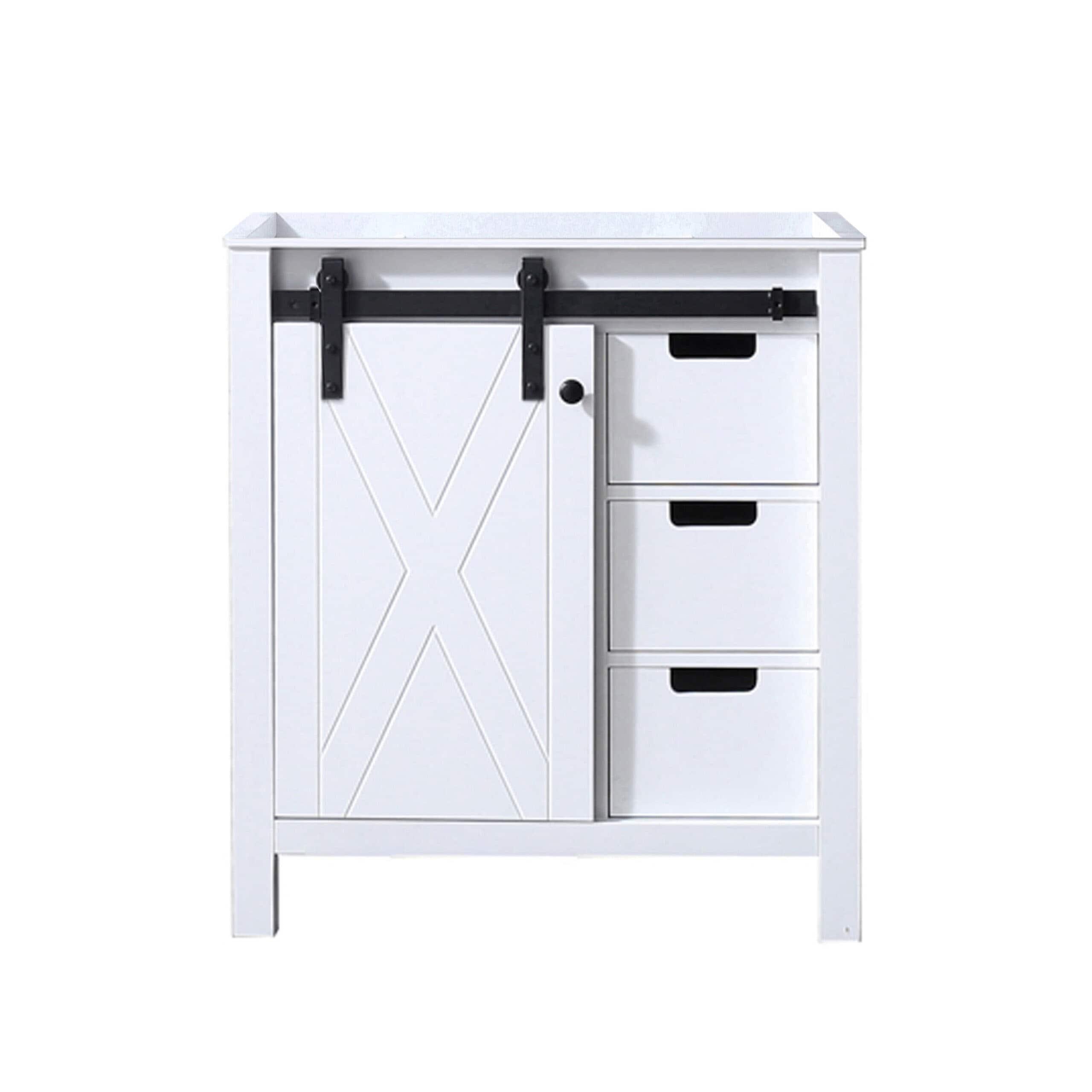 Lexora Marsyas 30 in W x 22 in D Single Bath Vanity