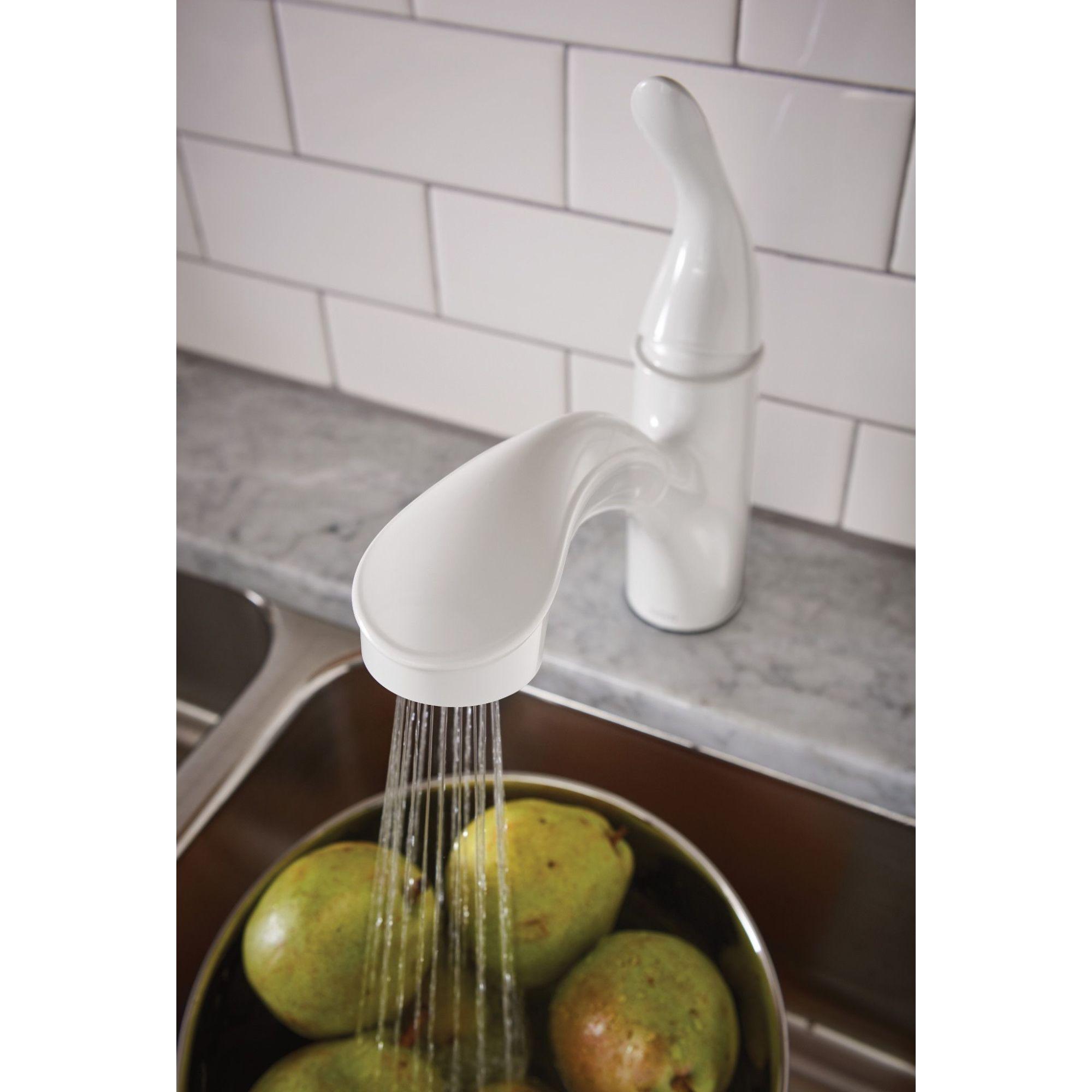 Moen Brecklyn Single-Handle Pull-Out Sprayer Kitchen Faucet with Power Clean Technology