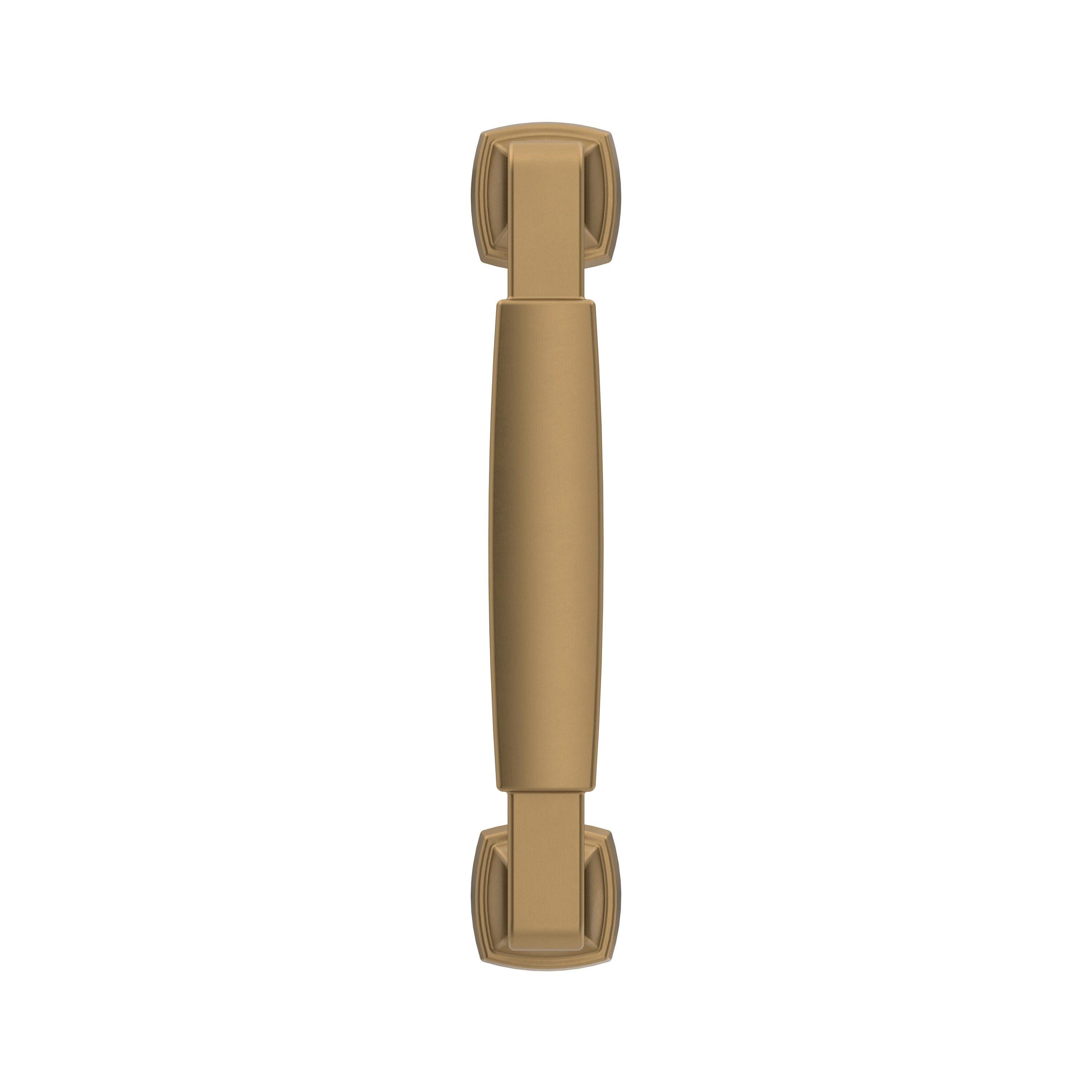 Amerock Stature 3-3/4 inch (96mm) Center-to-Center Champagne Bronze Cabinet Pull