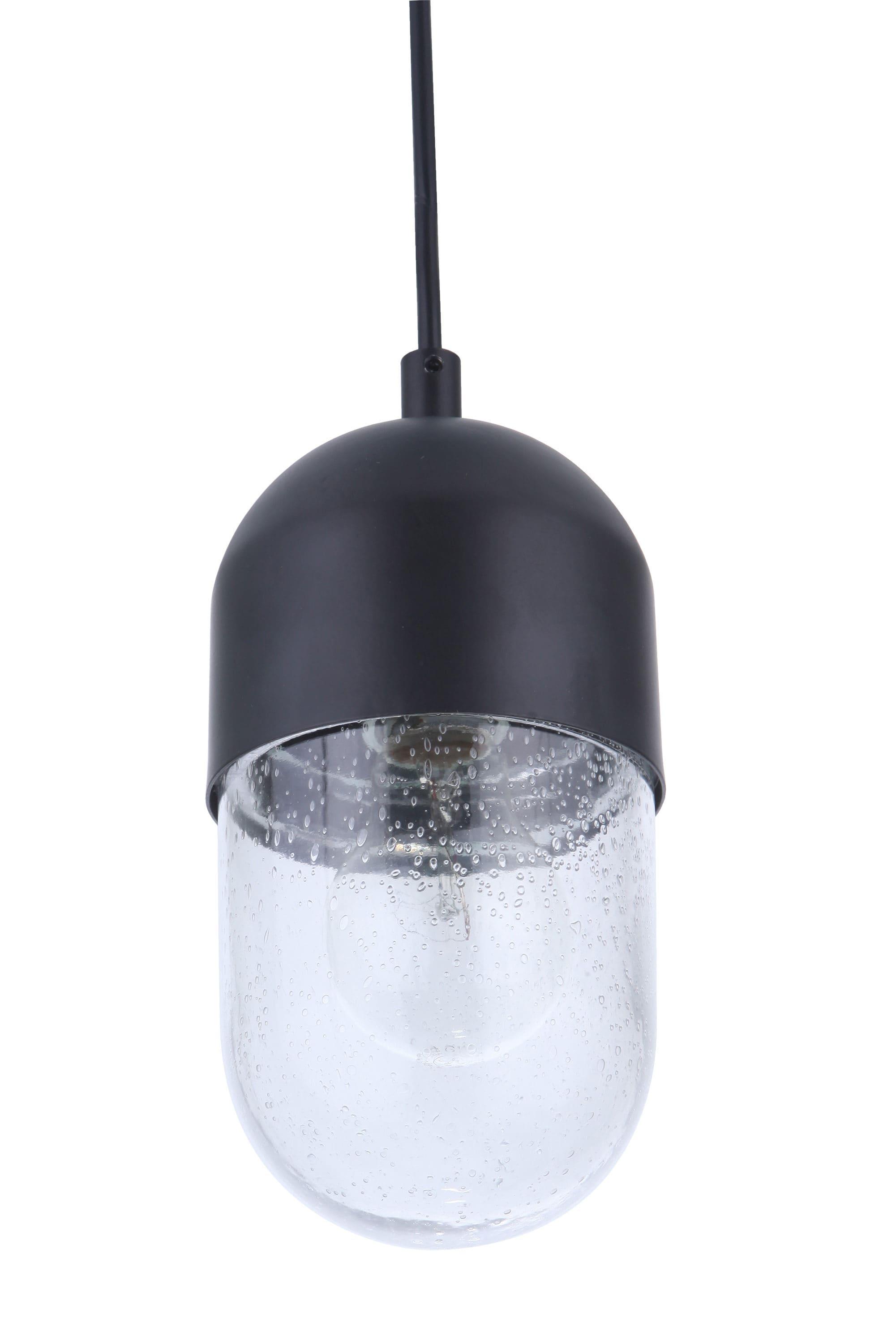 Craftmade Lighting 1 - Light Pendant in  Flat Black