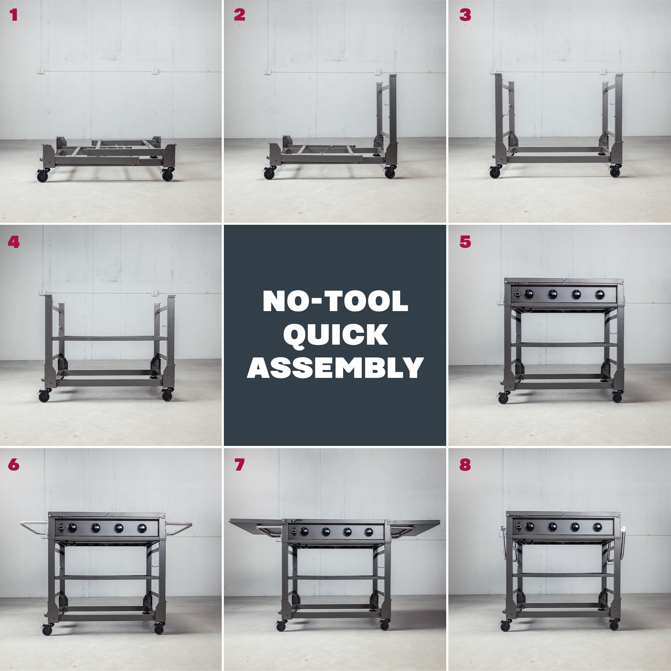 TYTUS Fresno 4 - Burner Gas Griddle