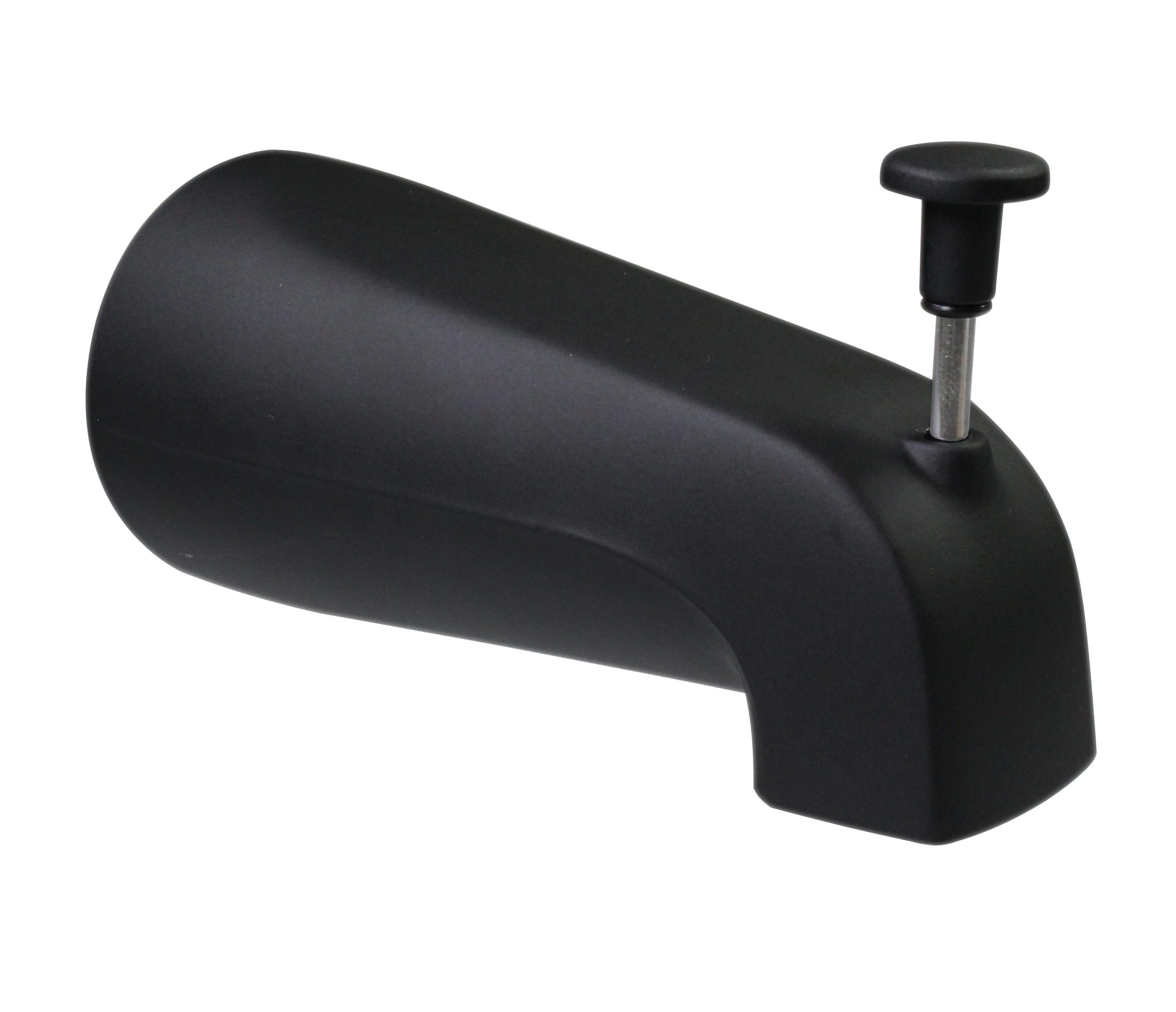 5-1/4" Reach Wall Mount Tub Spout with Front Diverter