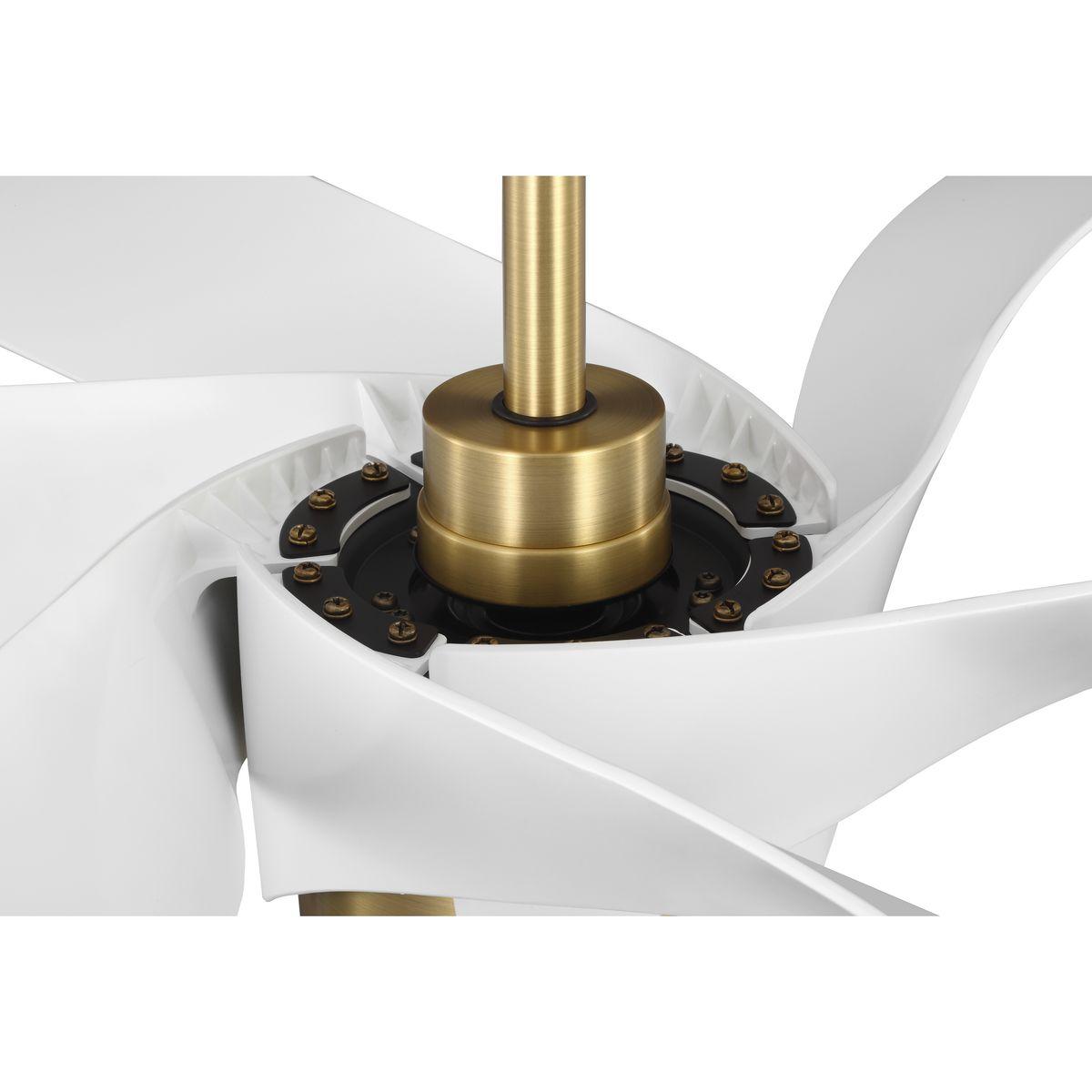 Progress Lighting P250113-30 Insigna 72" 6 Blade Indoor Led Ceiling Fan - Brass