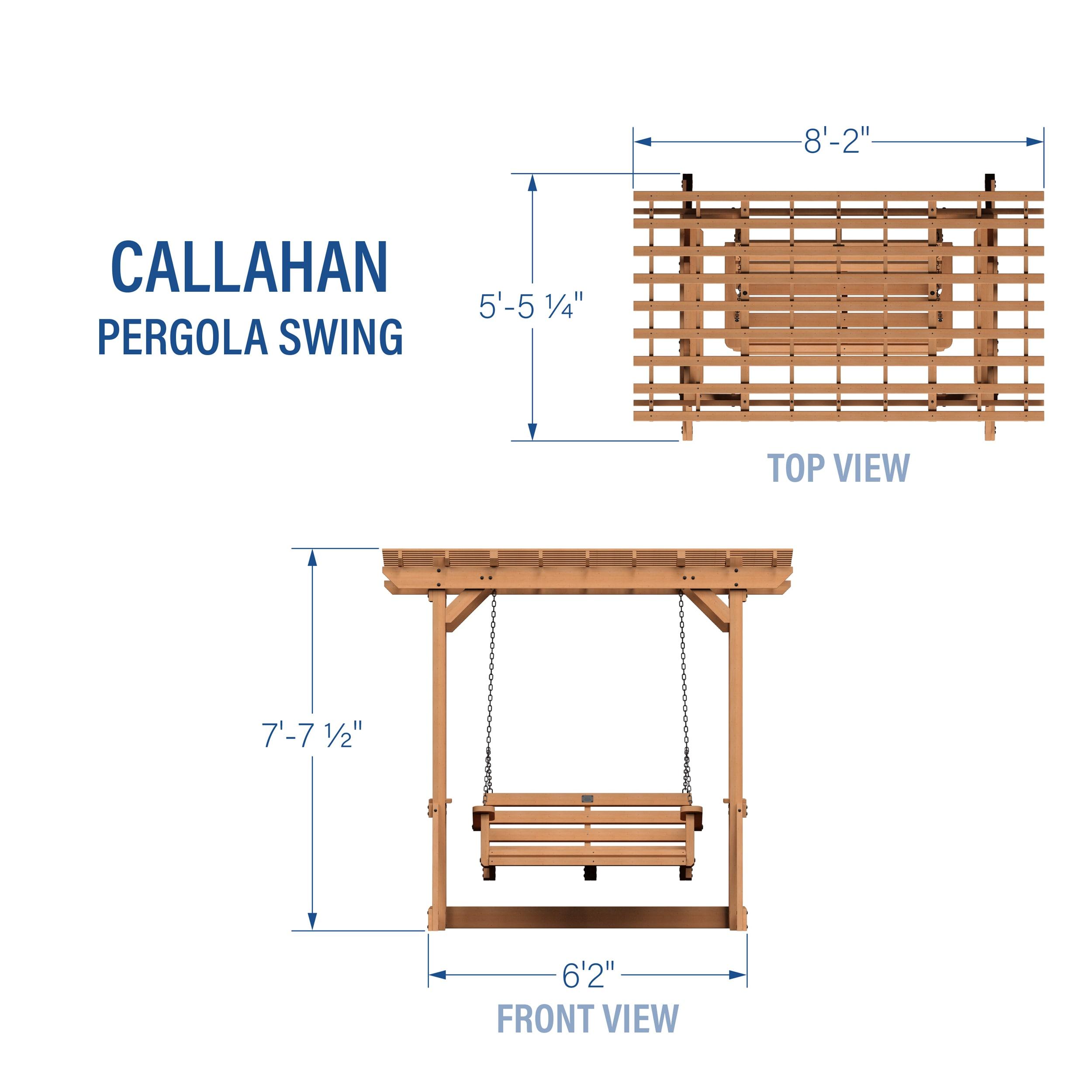 Backyard Discovery Pergola Swing Callahan