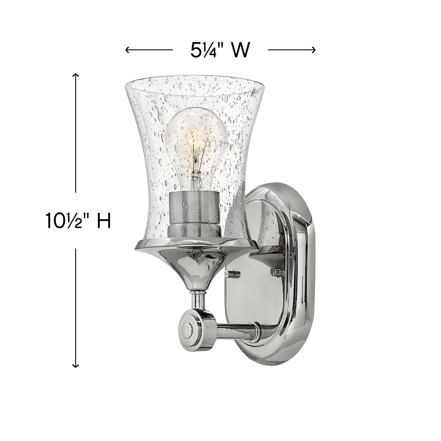 Hinkley Lighting - One Light Bath Sconce - Thistledown - 1 Light Bath Vanity in