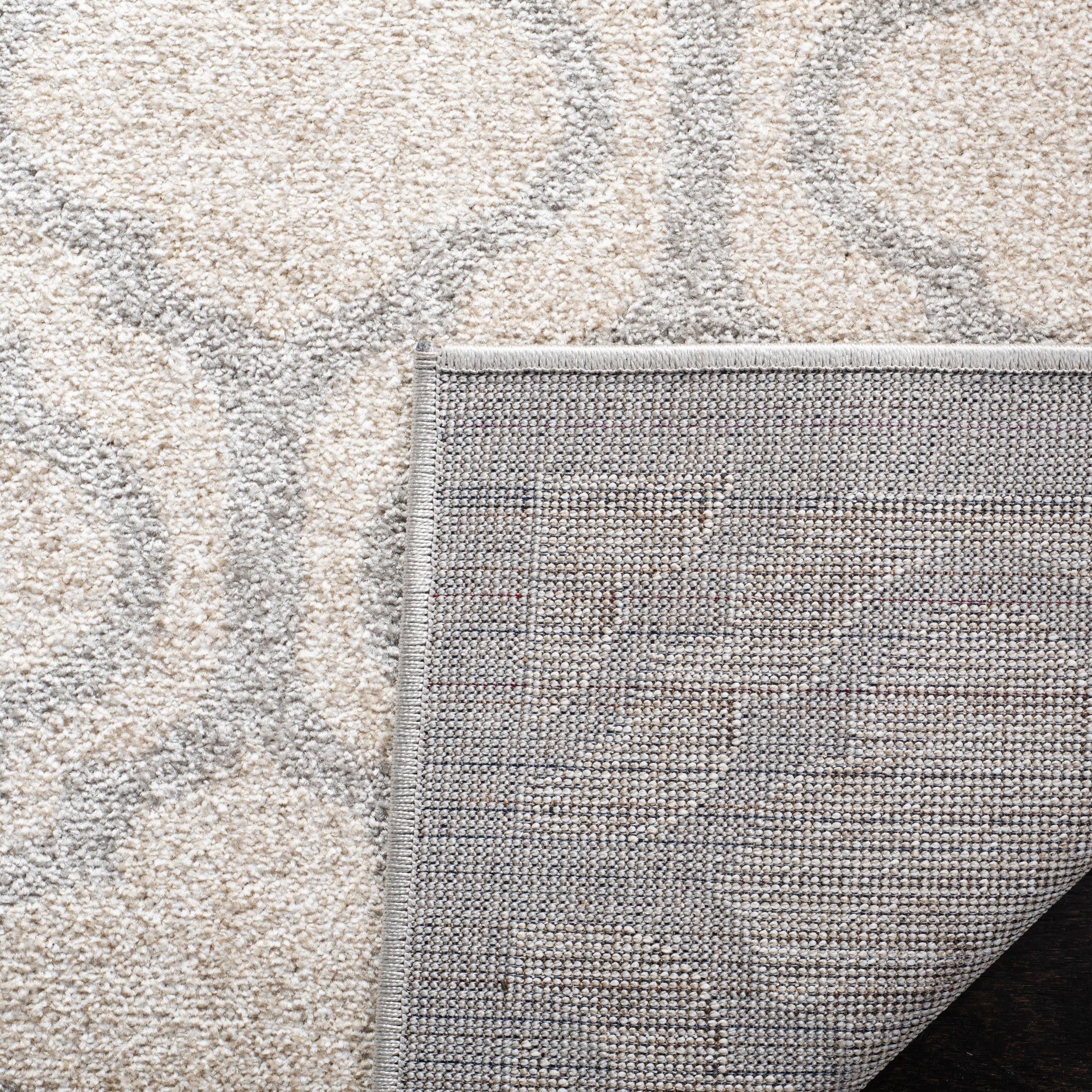 Amherst AMT402 Power Loomed Area Rug - Ivory/Light Grey - 8'9"x11'9" - Safavieh.