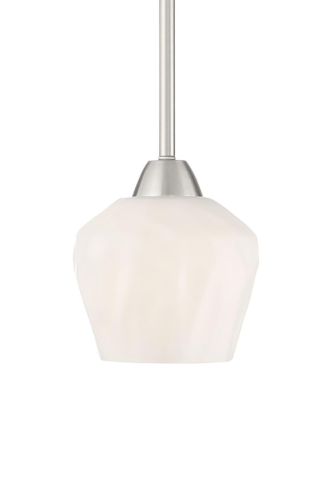 Minka Lavery - Camrin - 1 Light Convertible Mini Pendant-Brushed Nickel Finish