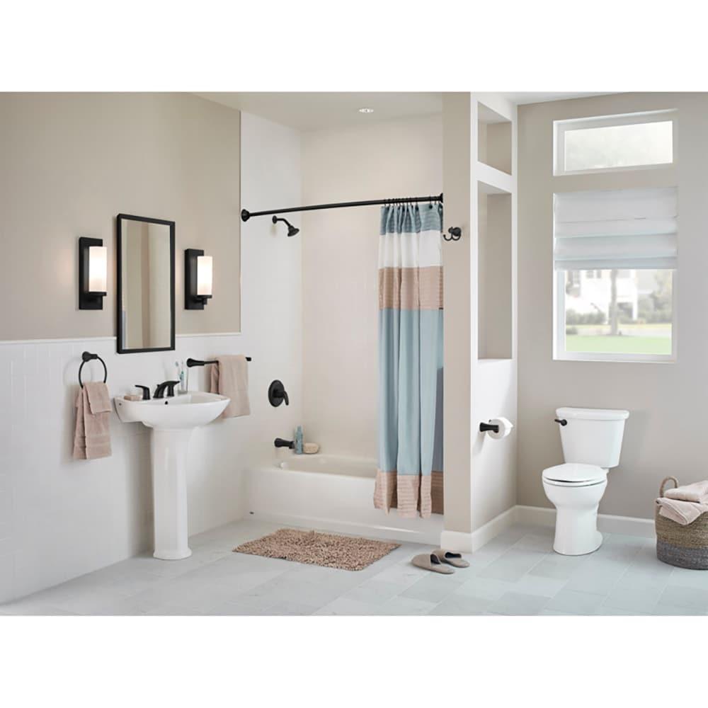 American Standard 7075.000 Colony Pro 1.2 GPM Centerset Bathroom Faucet - Black
