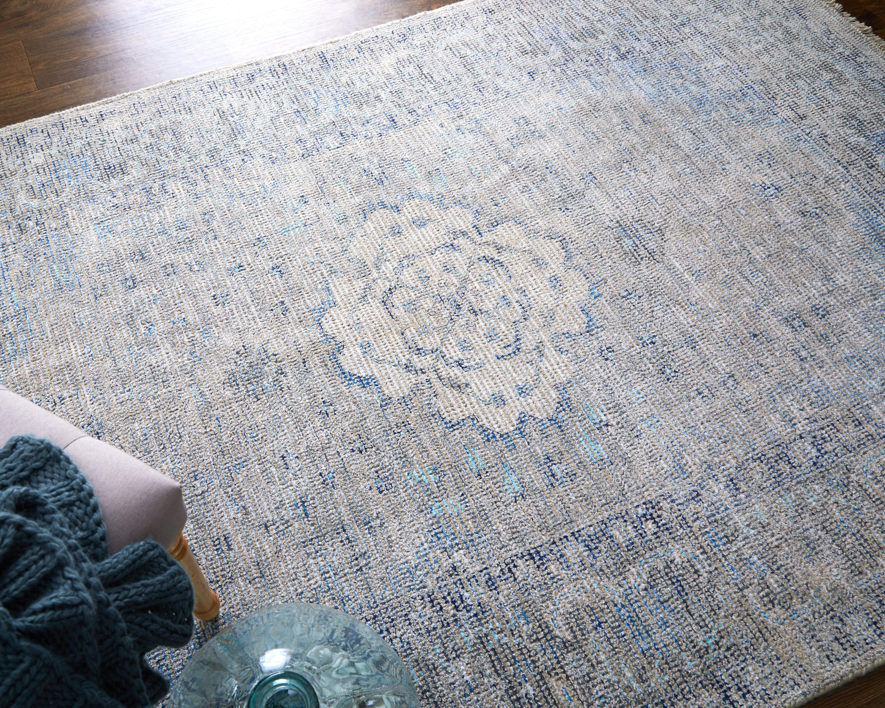 Beech Handwoven Wool-Blend Rug - 2' x 3'
