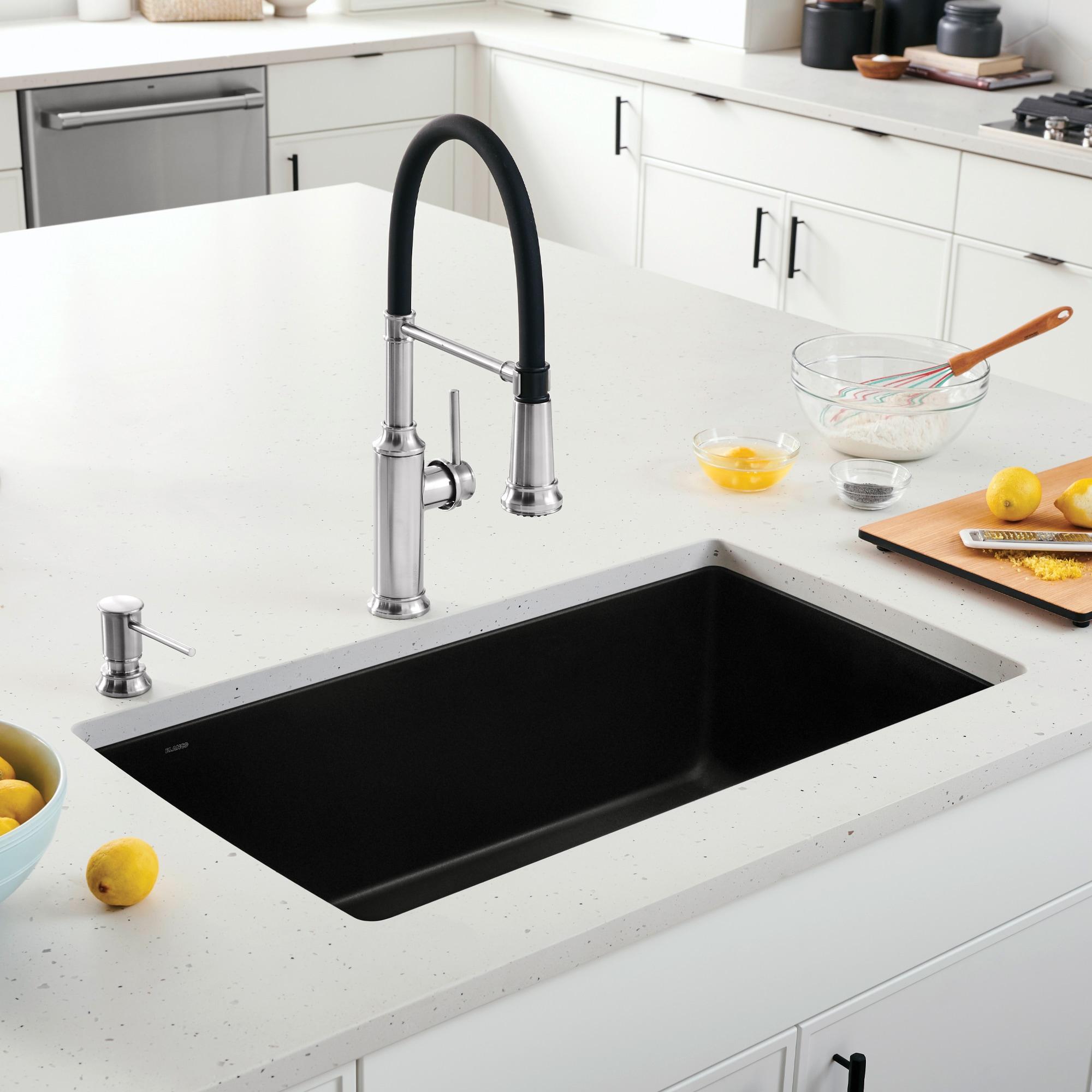 Diamond SILGRANIT 33" Super Single Undermount Kitchen Sink