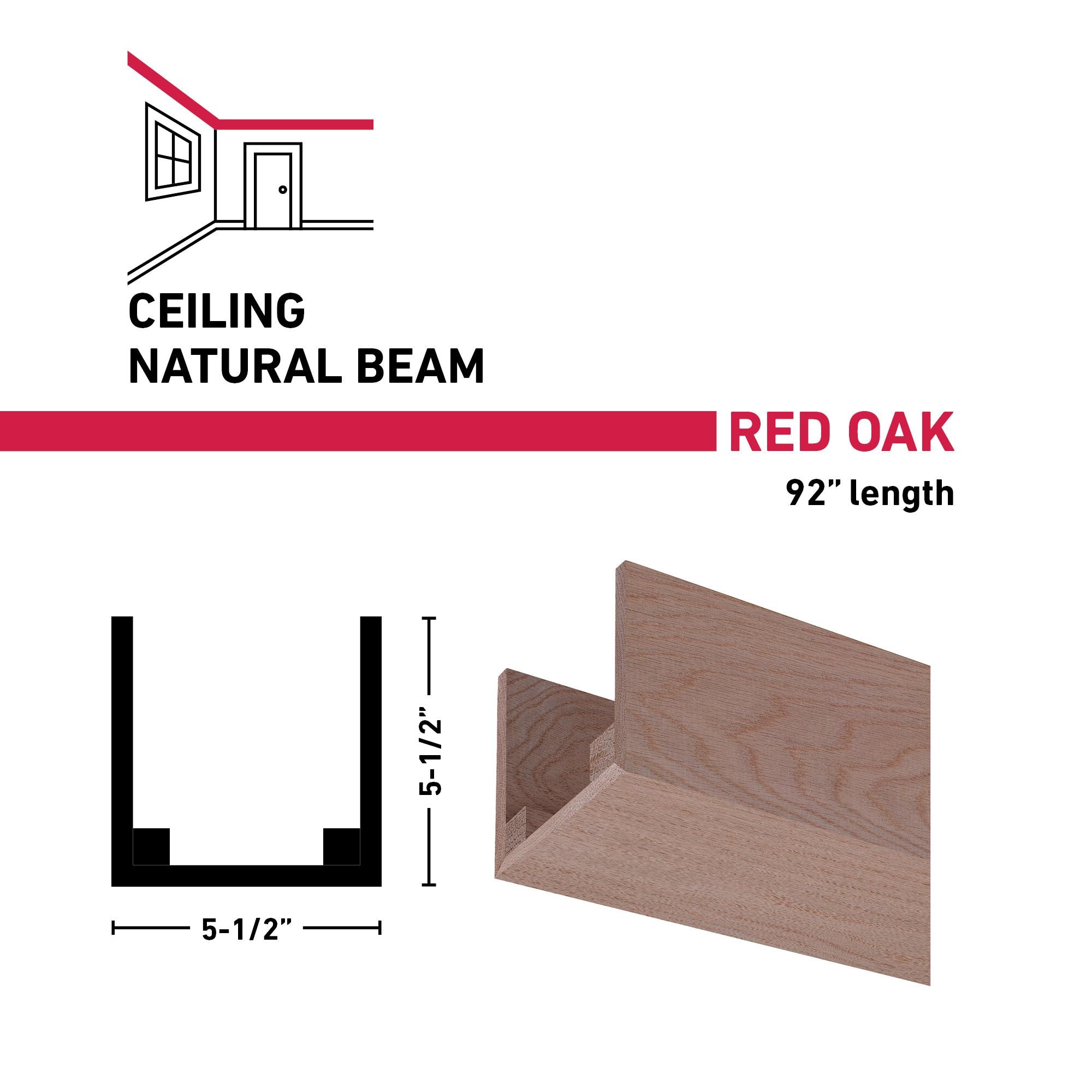 Ornamental Mouldings Natural Box Beam Oak