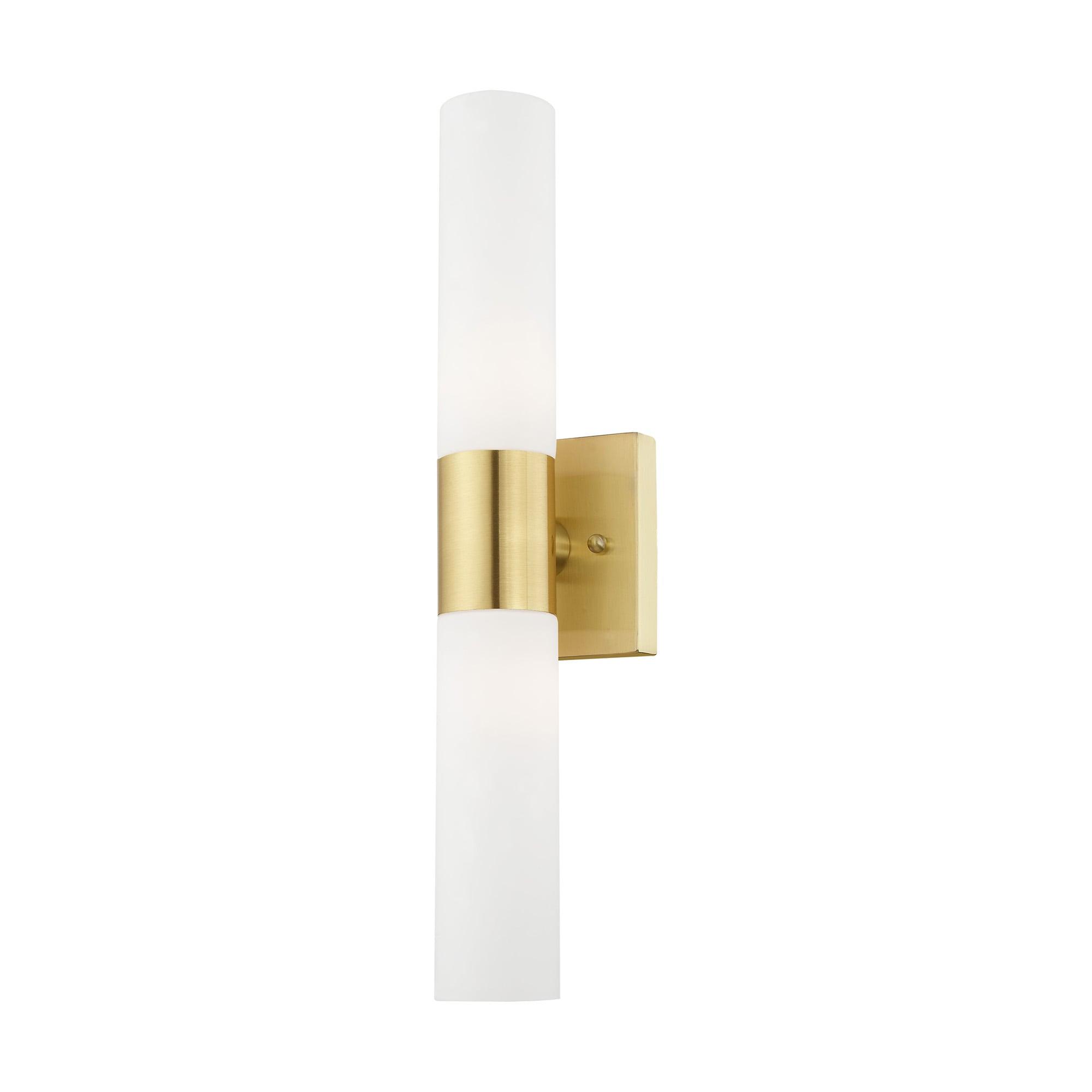 Livex Lighting Aero 2 - Light Vanity in  Satin Brass