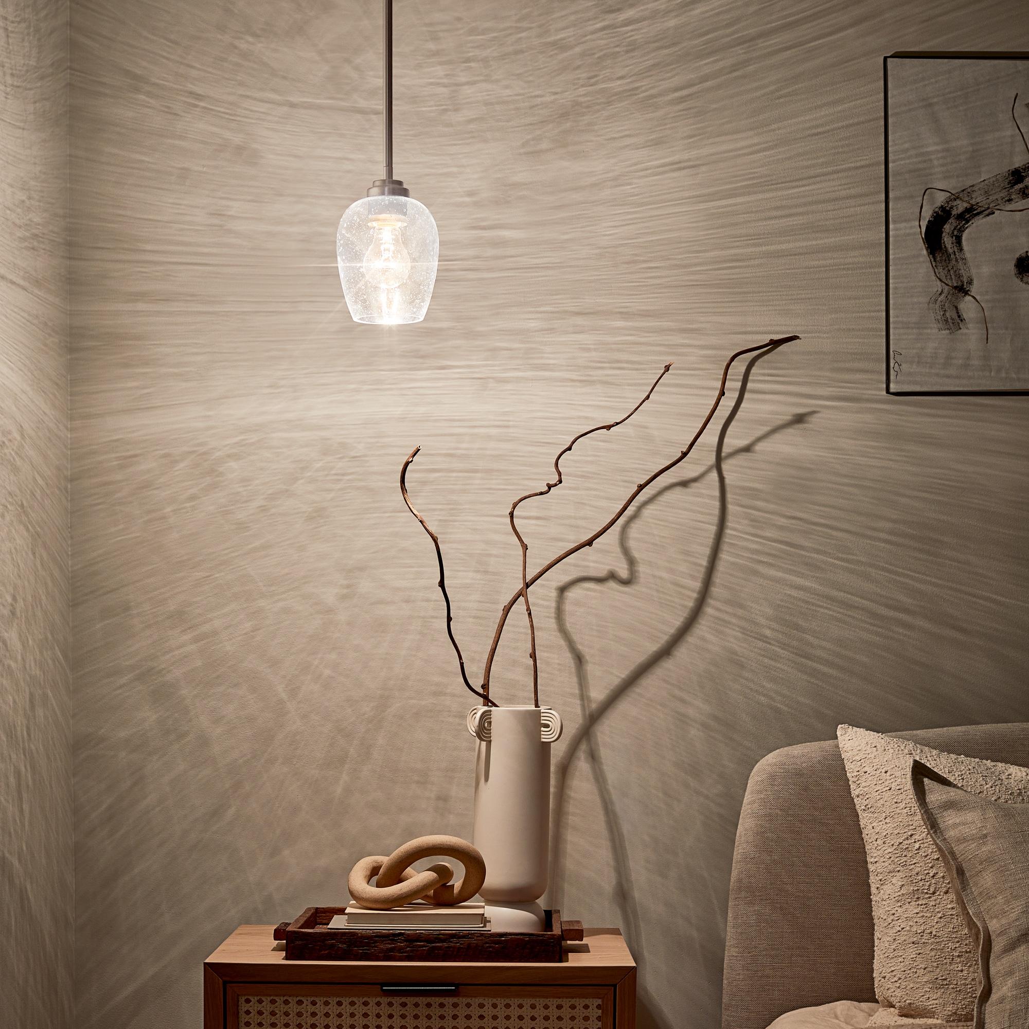 Kichler Lighting Valserrano 1 - Light Pendant in  Brushed Nickel
