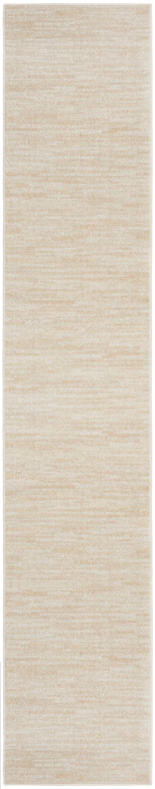 Nourison Essentials Easy Care Indoor Outdoor Area Rug - Ivory Beige 2'2" x 14'