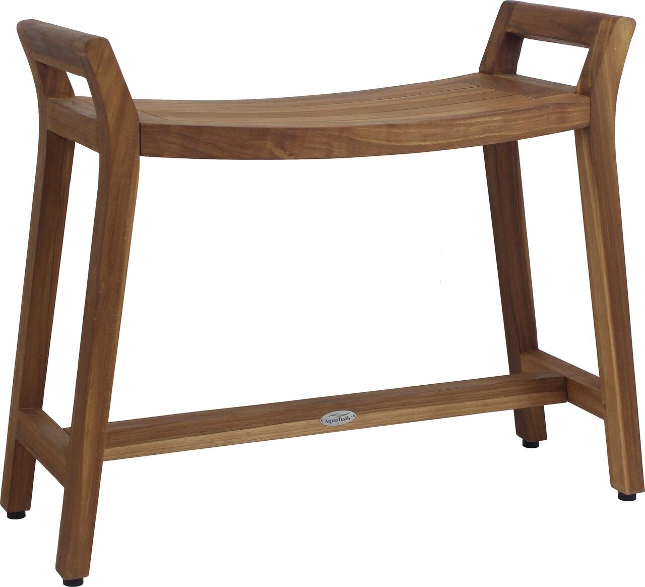 Asia Ascend 32'' W Teak Shower Bench