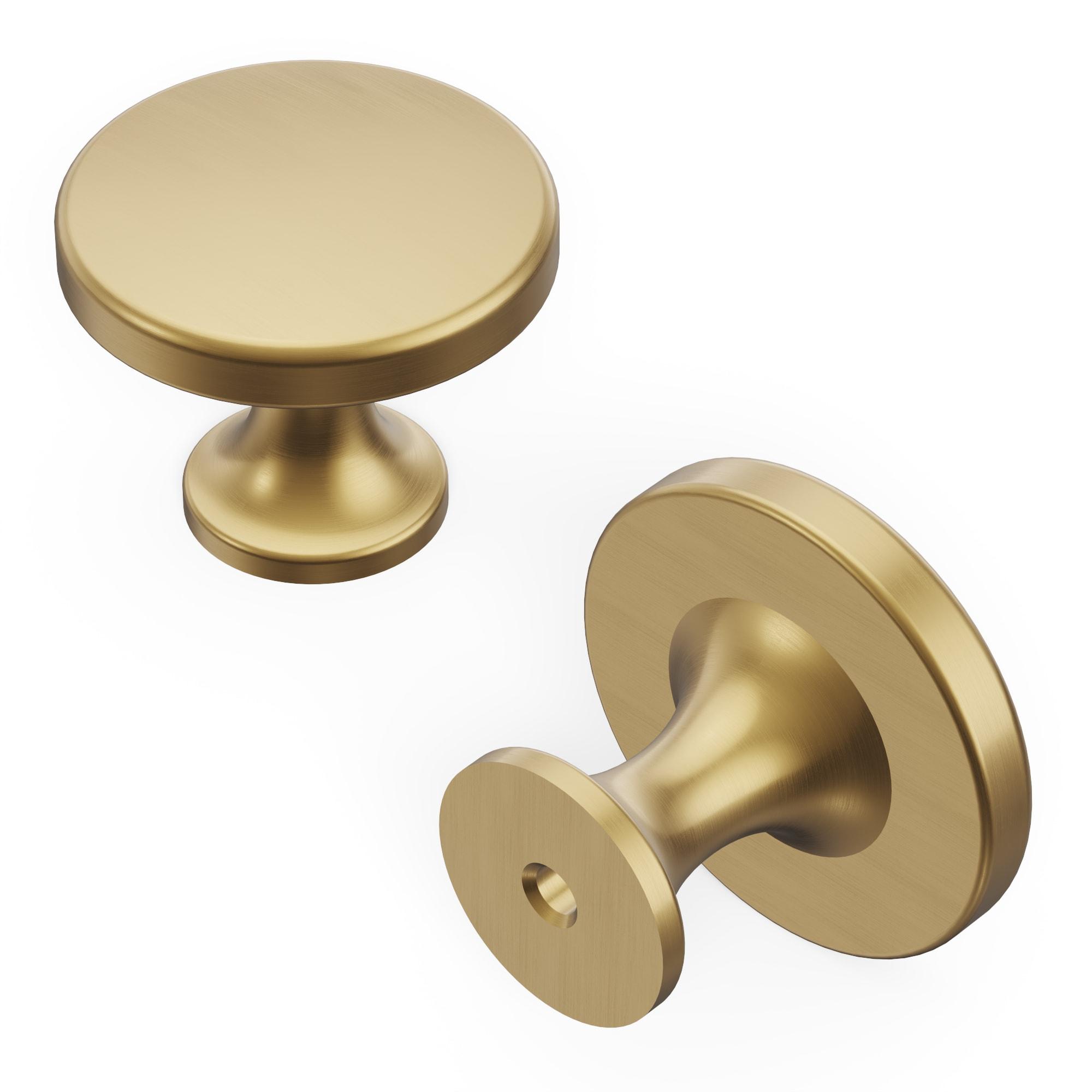 Hickory Hardware Forge 1-3/8-in Champagne Bronze Round Farmhouse Cabinet Knob (10-Pack)