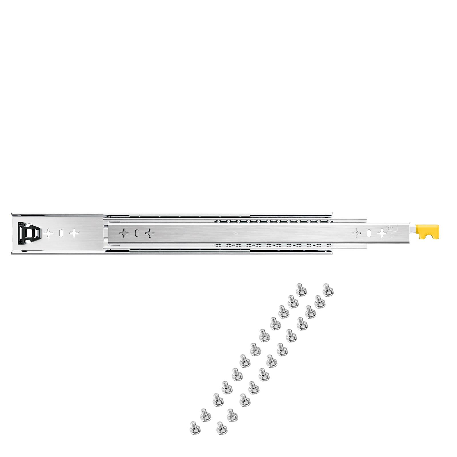 VEVOR Full Extension Soft Close Side Mount Metal Drawer Slide (Set of 2)