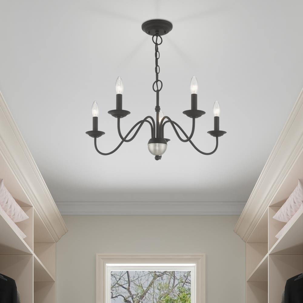 Livex Lighting Windsor 5 - Light Chandelier in  Black