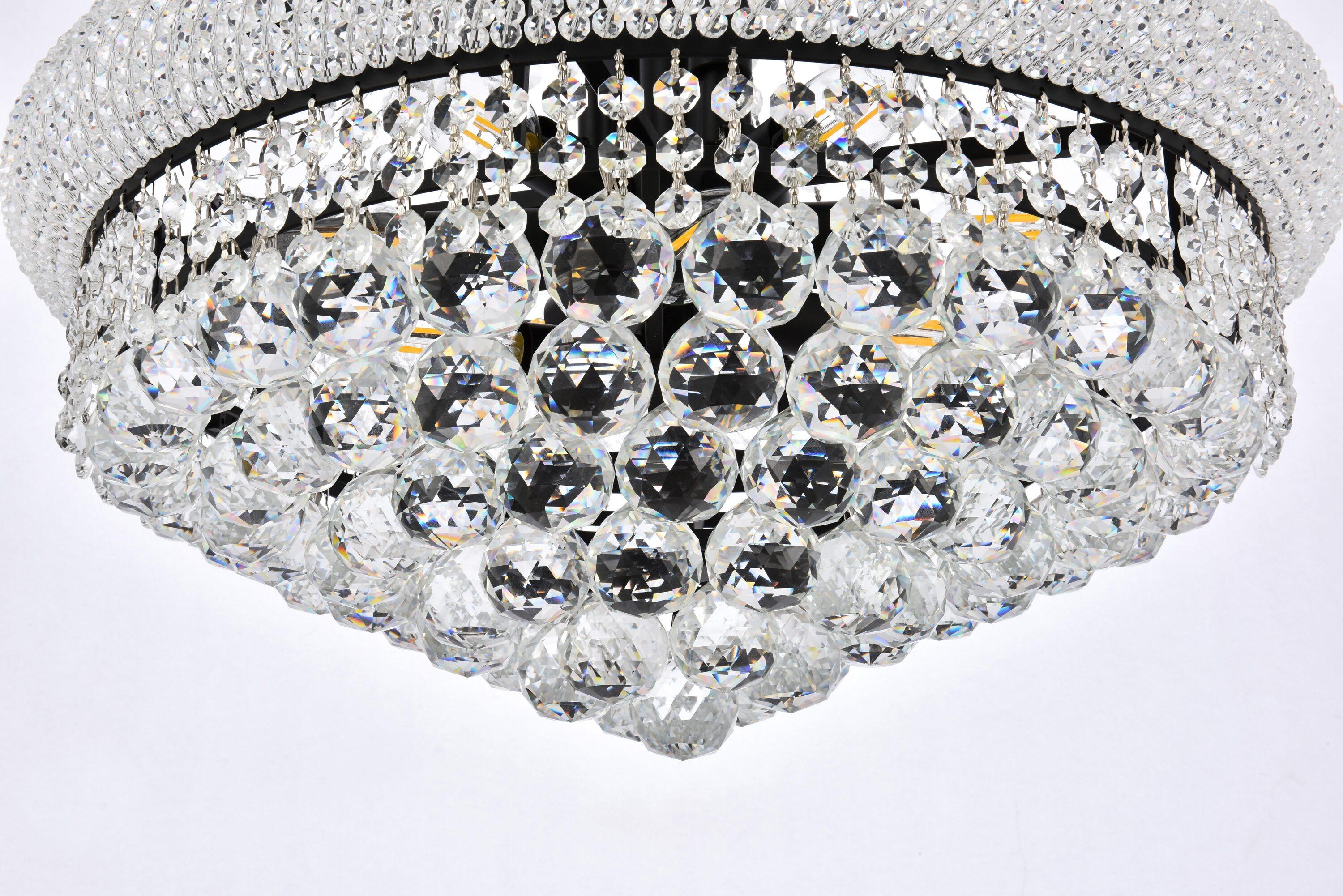 Elegant Lighting Primo 14 - Light Chandelier in  Black