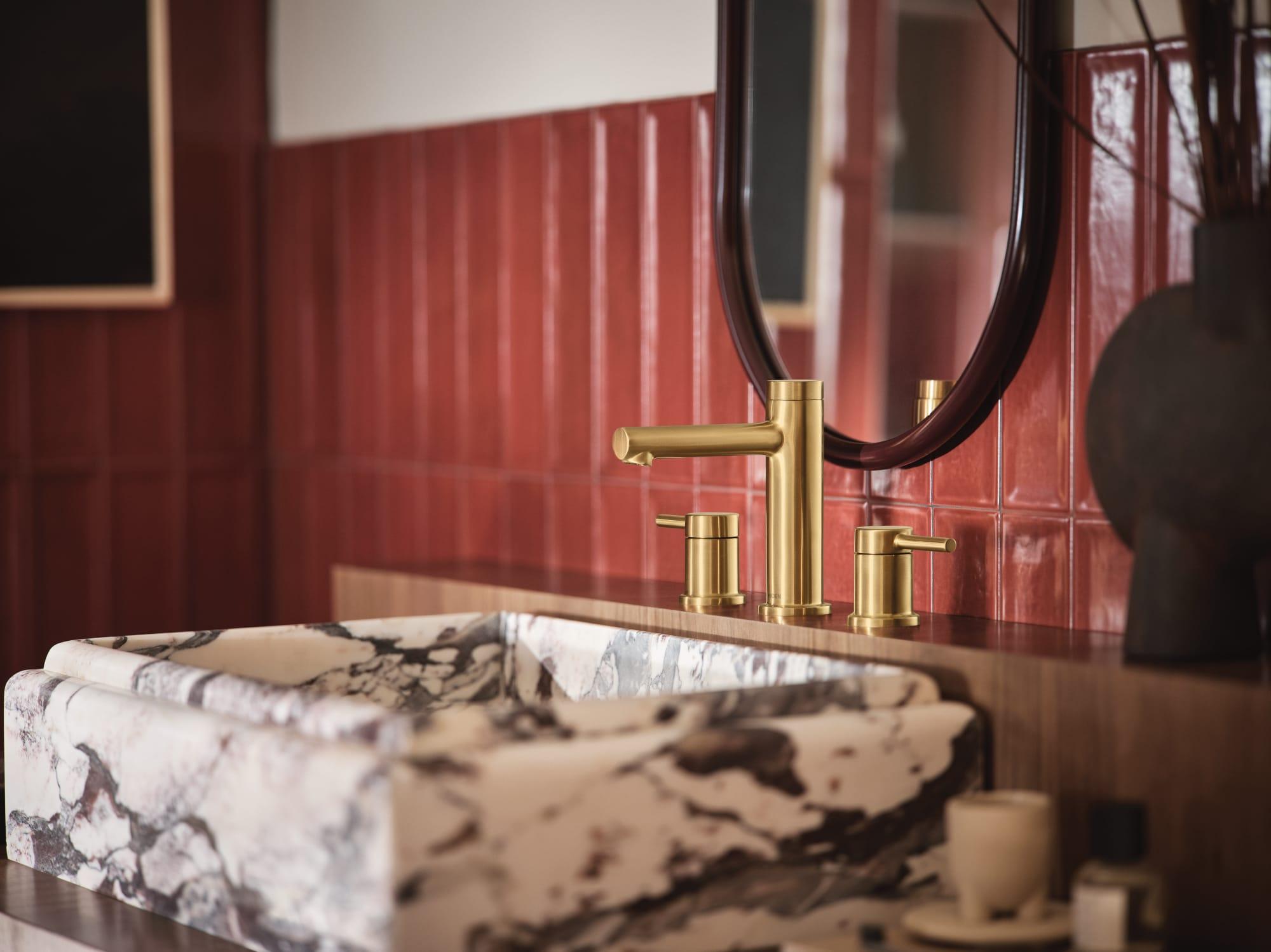 Moen Align Two-Handle Widespread Bathroom Faucet Trim Kit, Valve Required