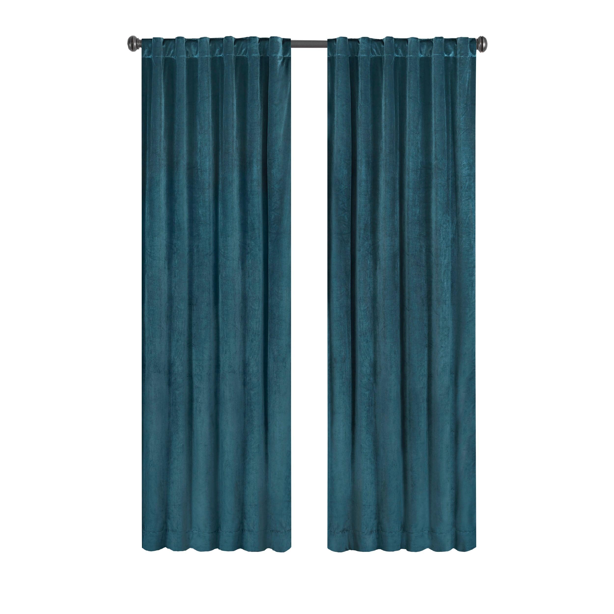 Eclipse Eclipse Harper Velvet Absolute Zero Blackout Window Panel