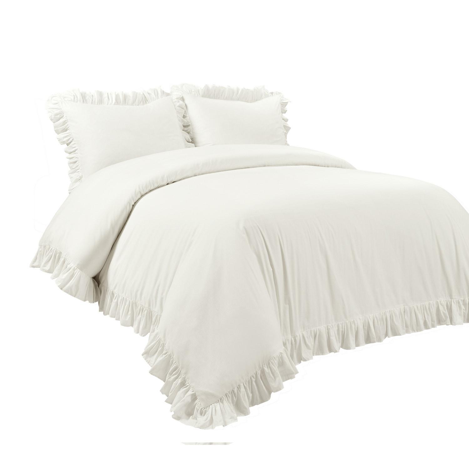 Lush Decor Cotton Duvet Cover Set